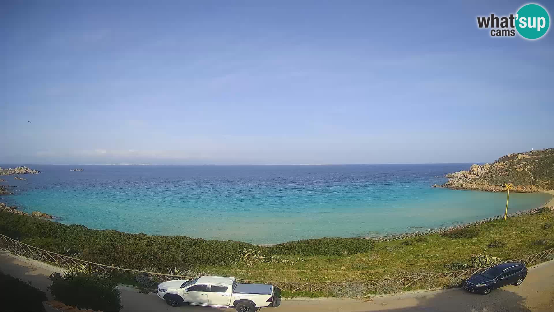 Webcam Spiaggia Rena Bianca – Santa Teresa Gallura – Sardegna