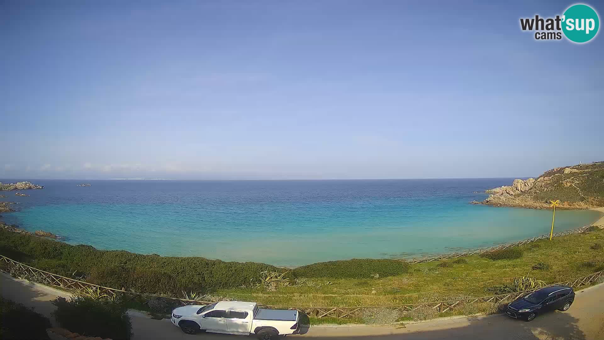 Webcam Spiaggia Rena Bianca – Santa Teresa Gallura – Sardegna