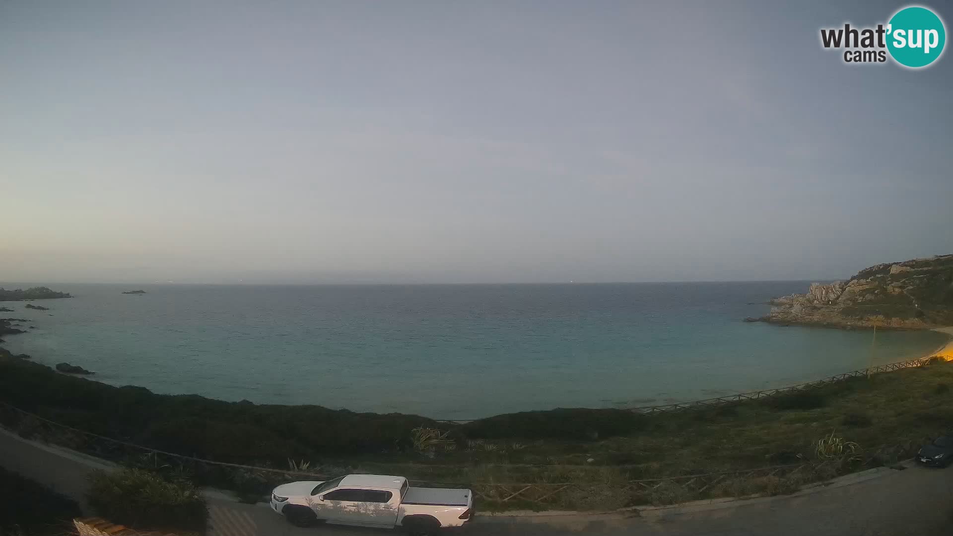 Spletna kamera plaža Rena Bianca – Santa Teresa Gallura – Sardinija