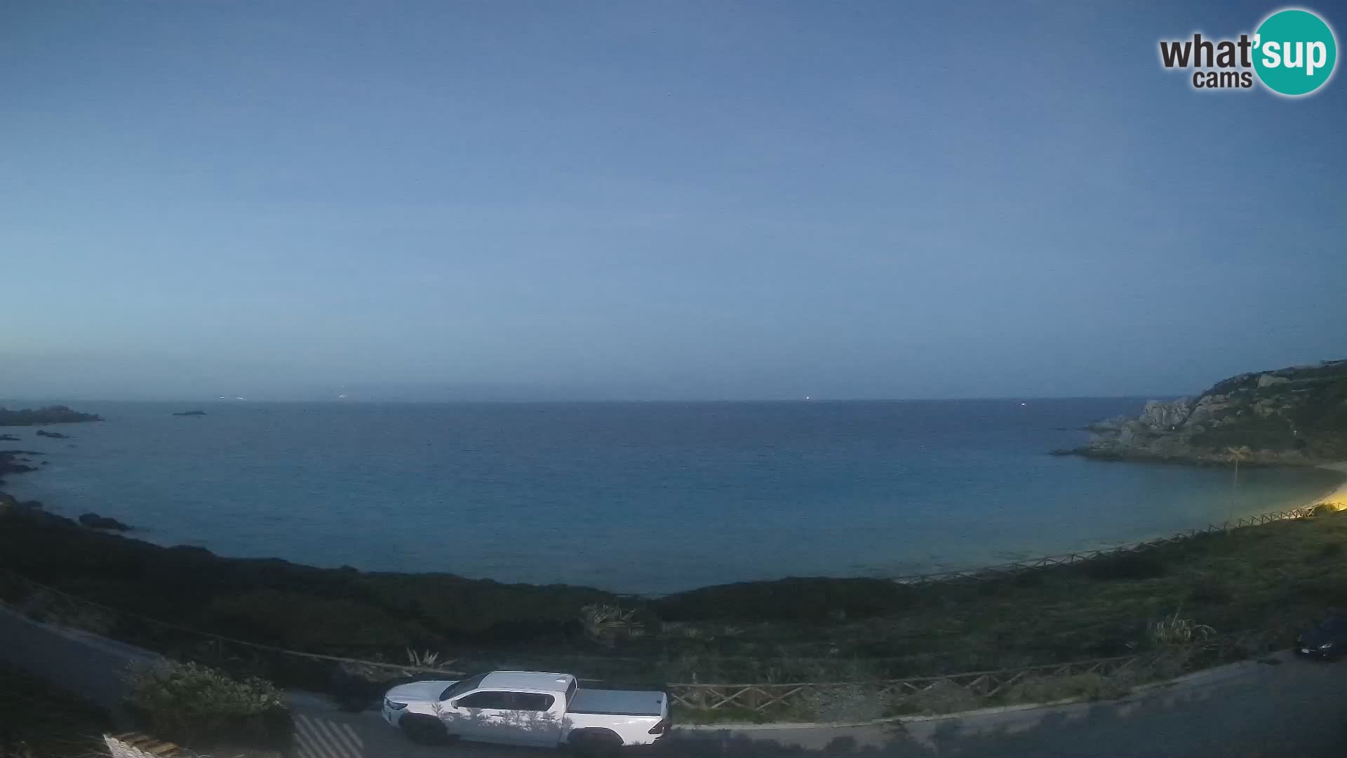 Spletna kamera plaža Rena Bianca – Santa Teresa Gallura – Sardinija