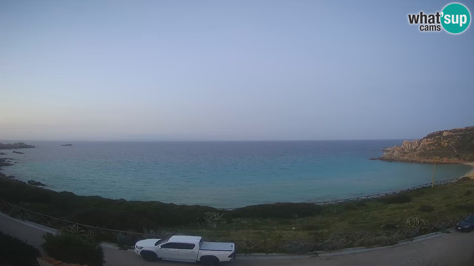 Spletna kamera plaža Rena Bianca – Santa Teresa Gallura – Sardinija