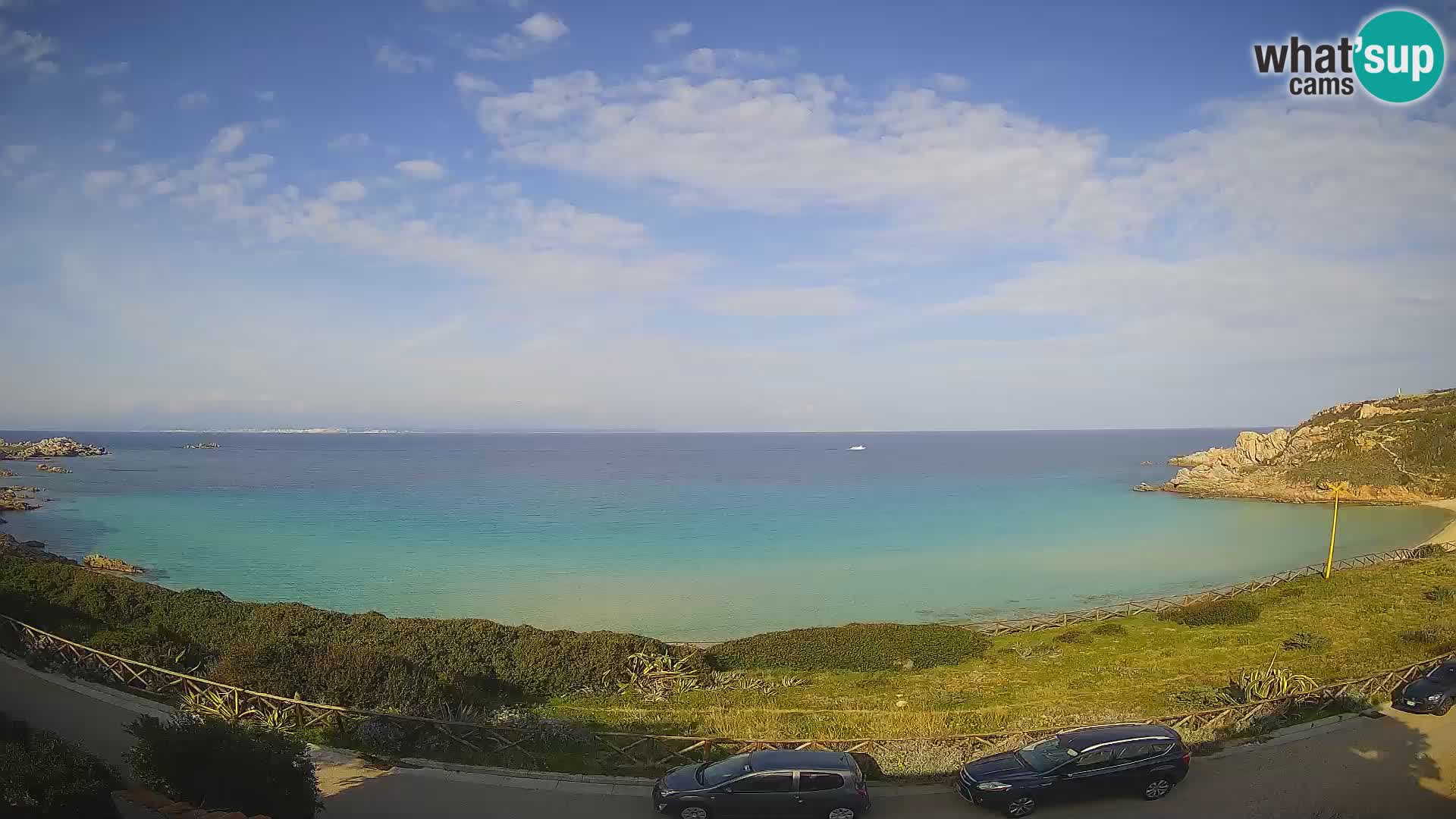 Webcam Spiaggia Rena Bianca – Santa Teresa Gallura – Sardegna