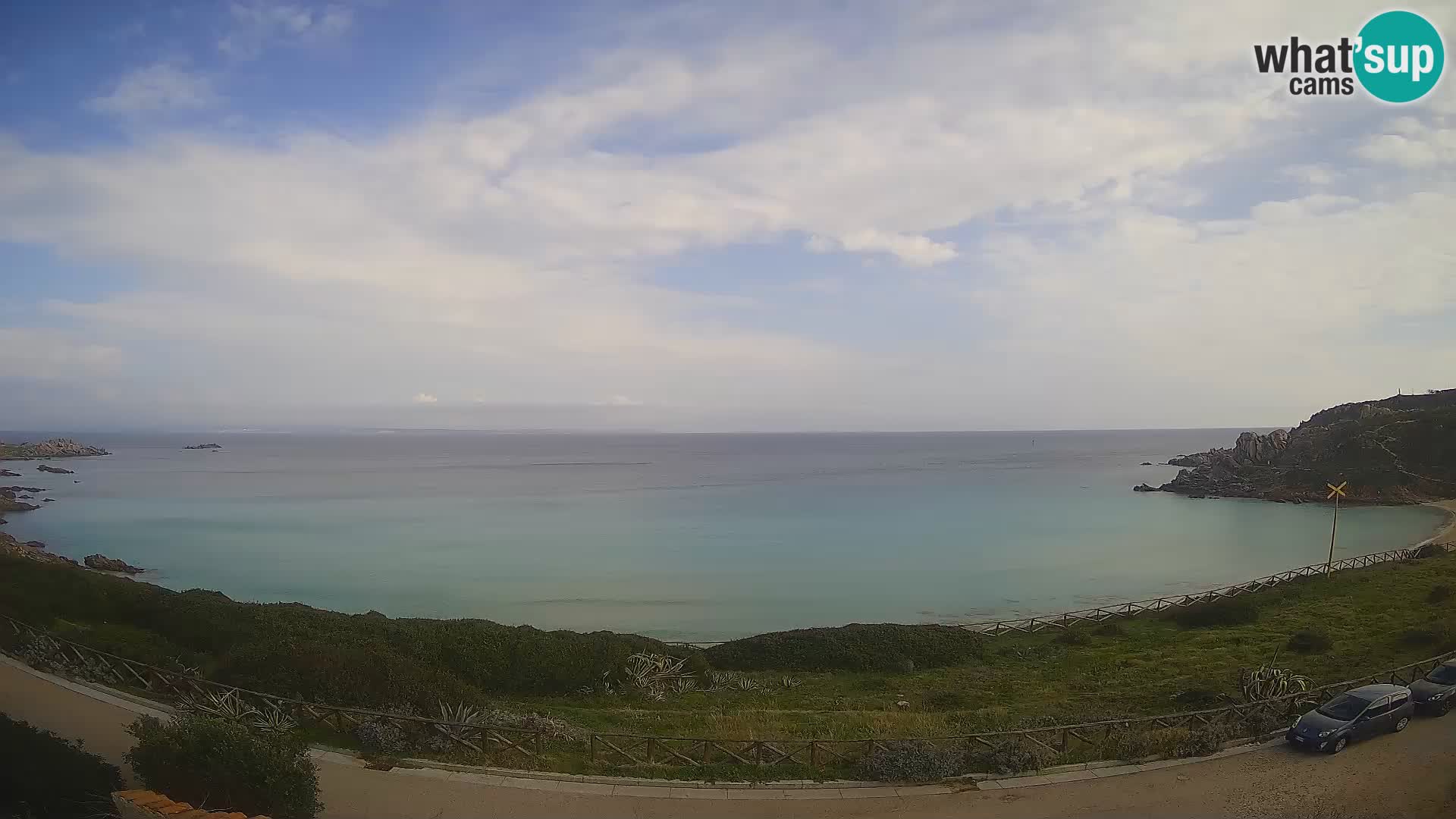 Webcam de la plage Rena Bianca – Santa Teresa Gallura – Sardaigne