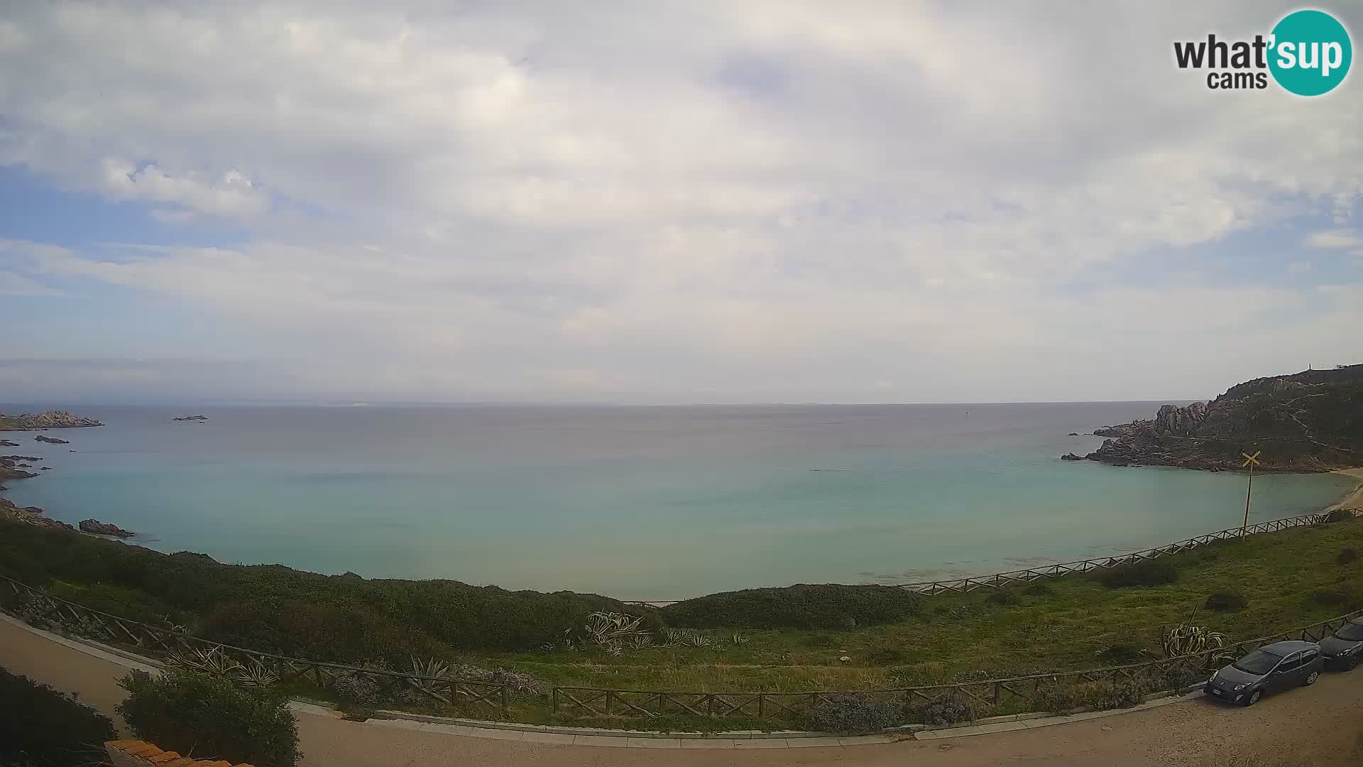 Webcam Rena Bianca beach – Spiaggia Rena Bianca – Santa Teresa Gallura – Sardinia