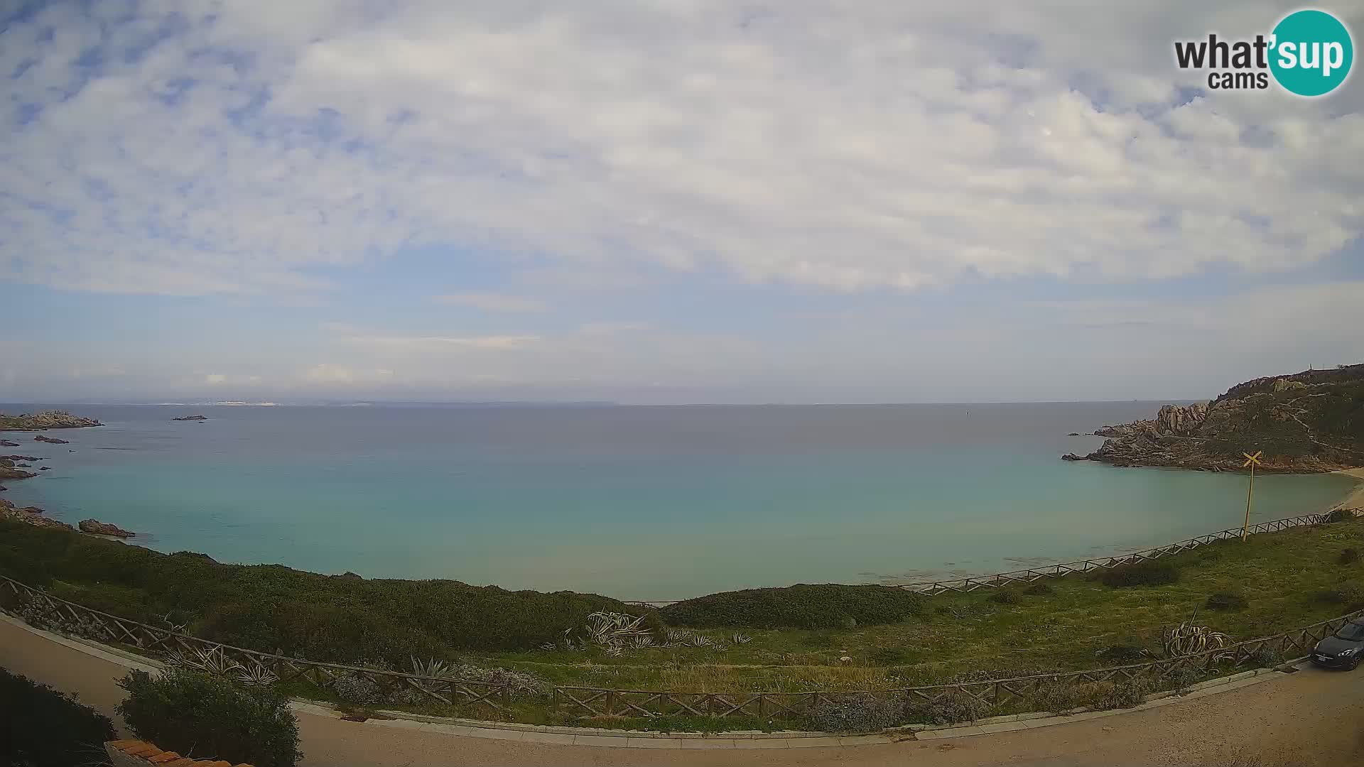 Webcam Spiaggia Rena Bianca – Santa Teresa Gallura – Sardegna