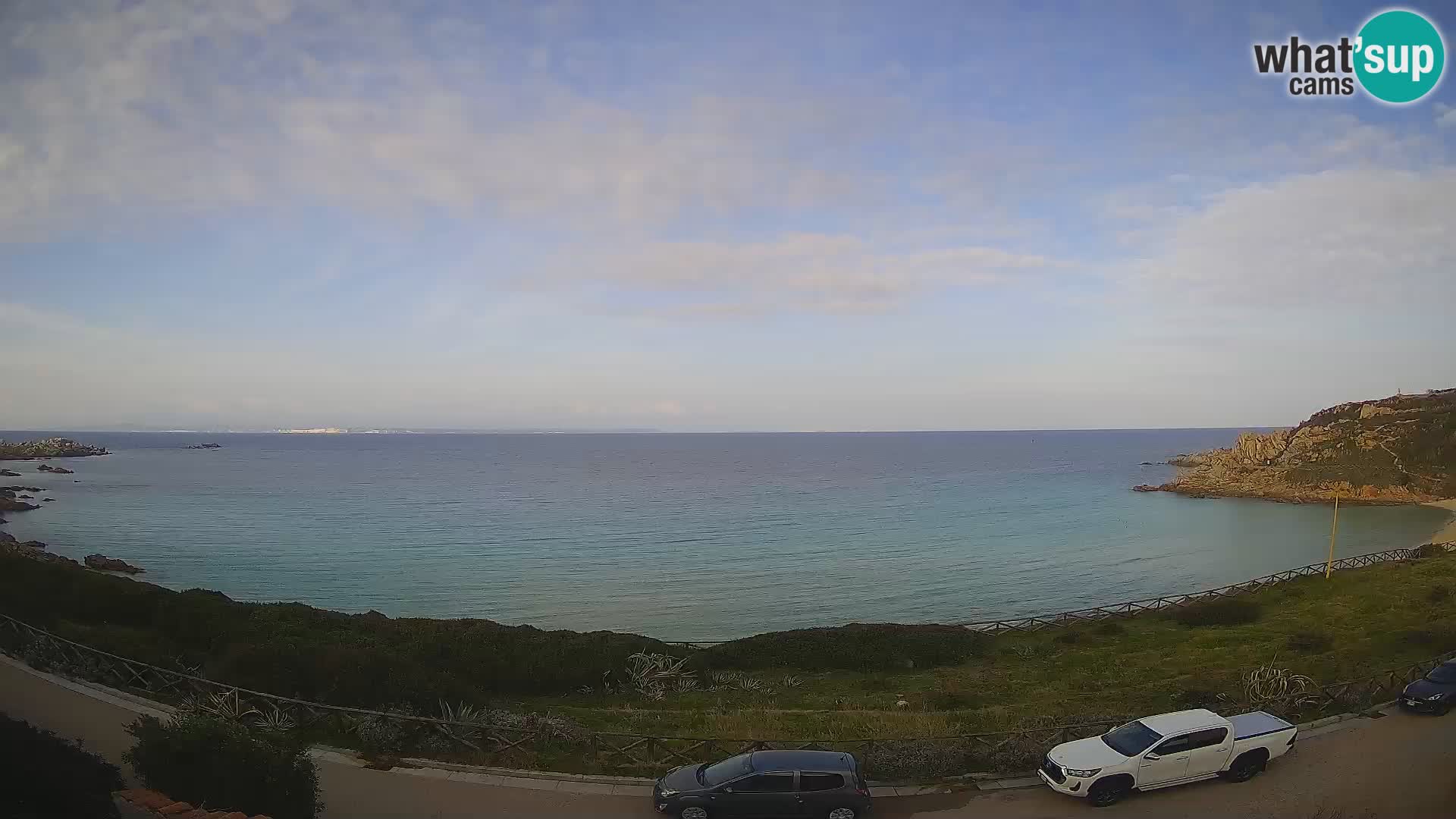 Web kamera plaže Rena Bianca – Santa Teresa Gallura – Sardinija