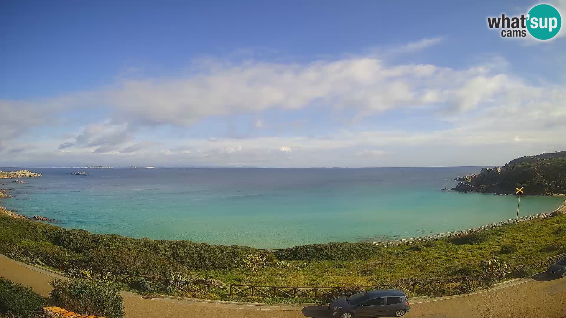 Cámara web playa Rena Bianca – Santa Teresa Gallura – Cerdeña