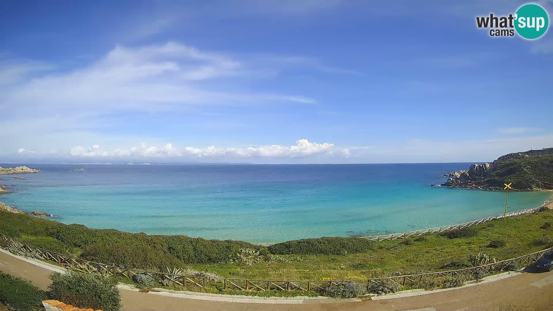 Webcam Spiaggia Rena Bianca – Santa Teresa Gallura – Sardegna