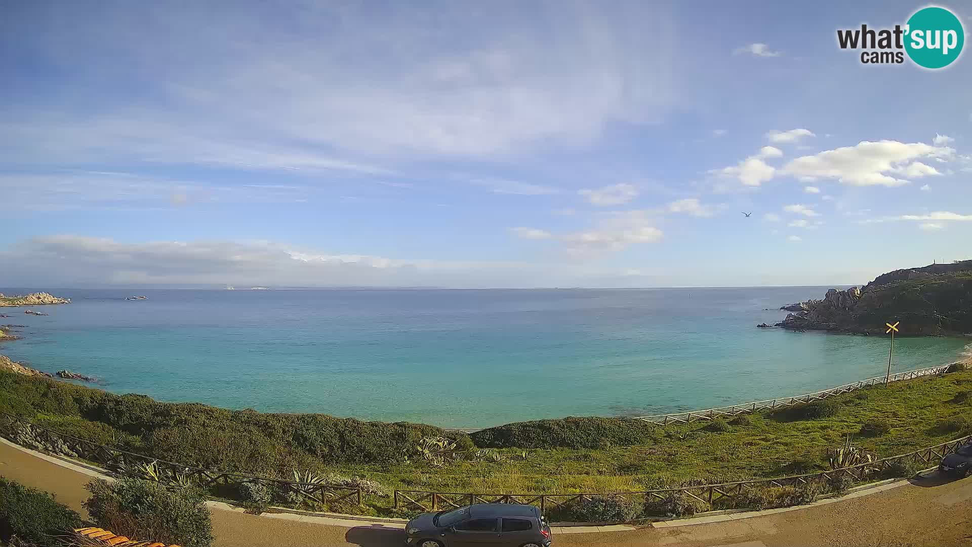 Cámara web playa Rena Bianca – Santa Teresa Gallura – Cerdeña