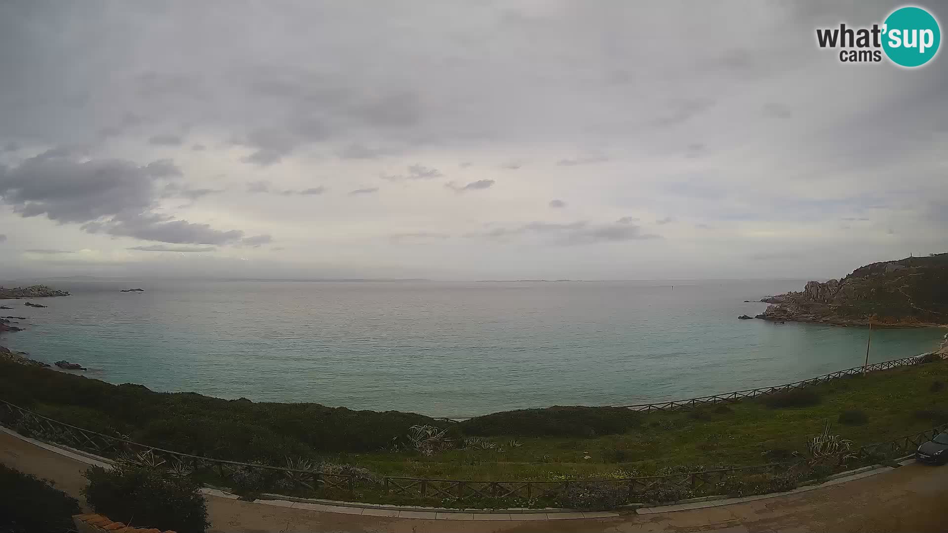 Spletna kamera plaža Rena Bianca – Santa Teresa Gallura – Sardinija