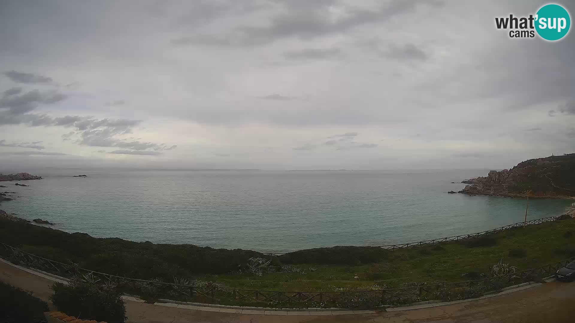 Spletna kamera plaža Rena Bianca – Santa Teresa Gallura – Sardinija