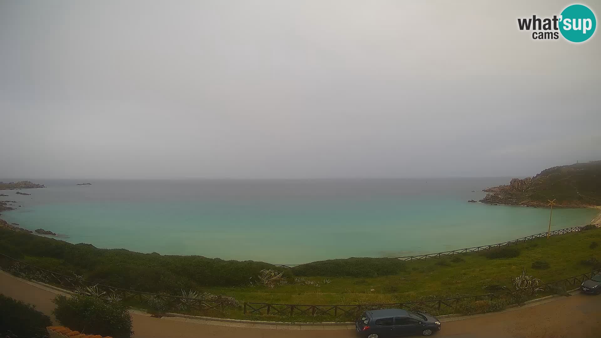 Spletna kamera plaža Rena Bianca – Santa Teresa Gallura – Sardinija