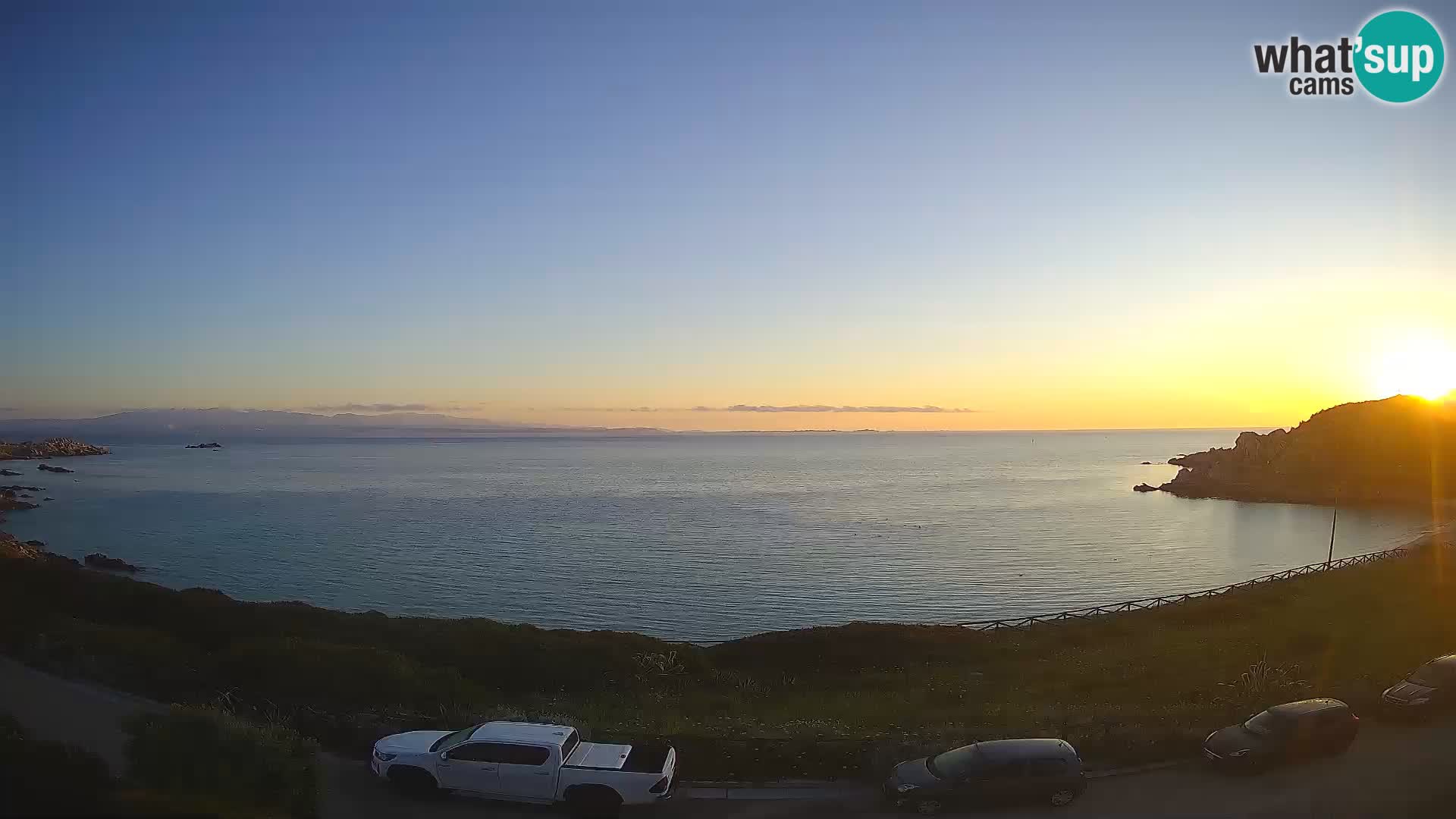 Webcam Rena Bianca beach – Spiaggia Rena Bianca – Santa Teresa Gallura – Sardinia