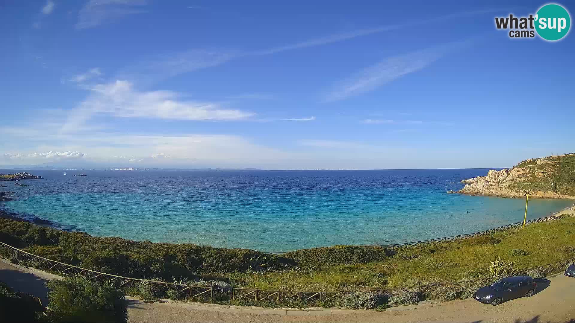 Cámara web playa Rena Bianca – Santa Teresa Gallura – Cerdeña