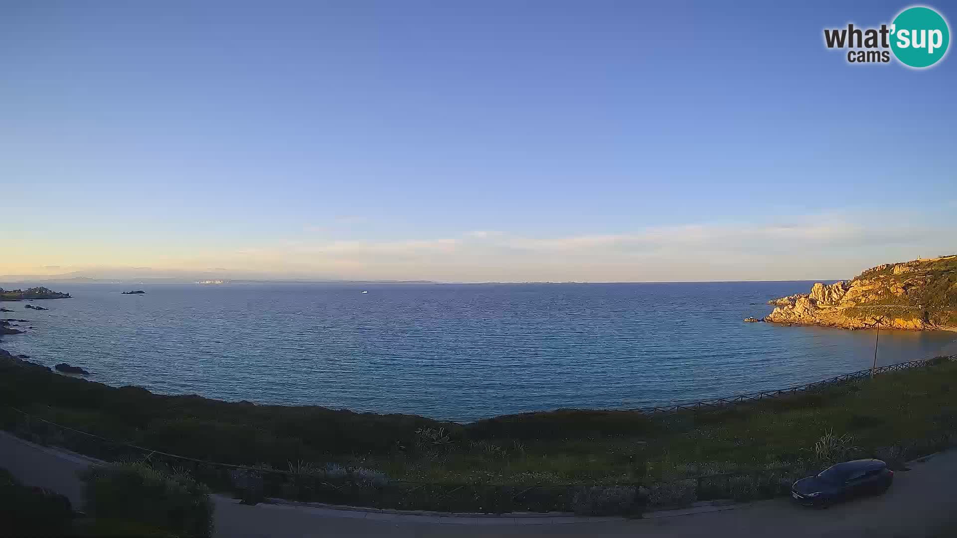 Webcam Rena Bianca beach – Spiaggia Rena Bianca – Santa Teresa Gallura – Sardinia