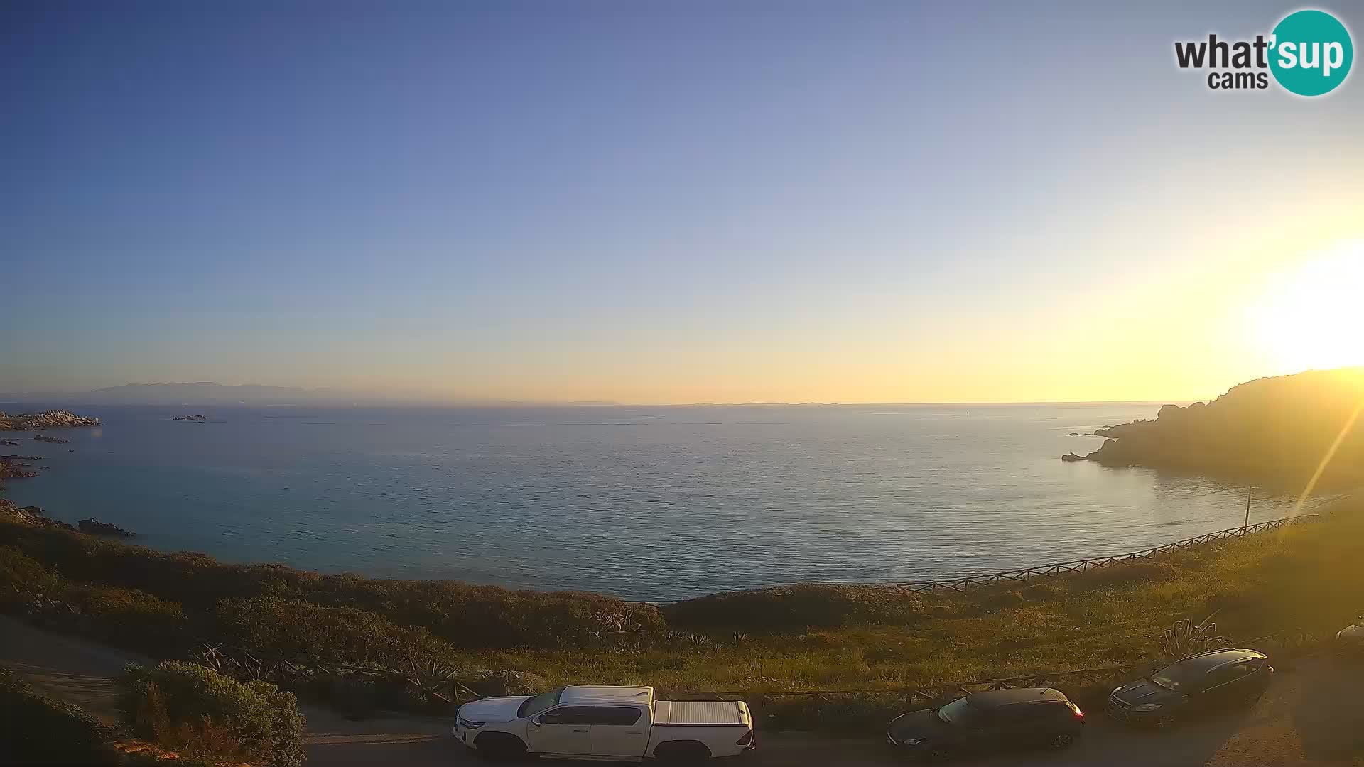 Webcam Rena Bianca beach – Spiaggia Rena Bianca – Santa Teresa Gallura – Sardinia