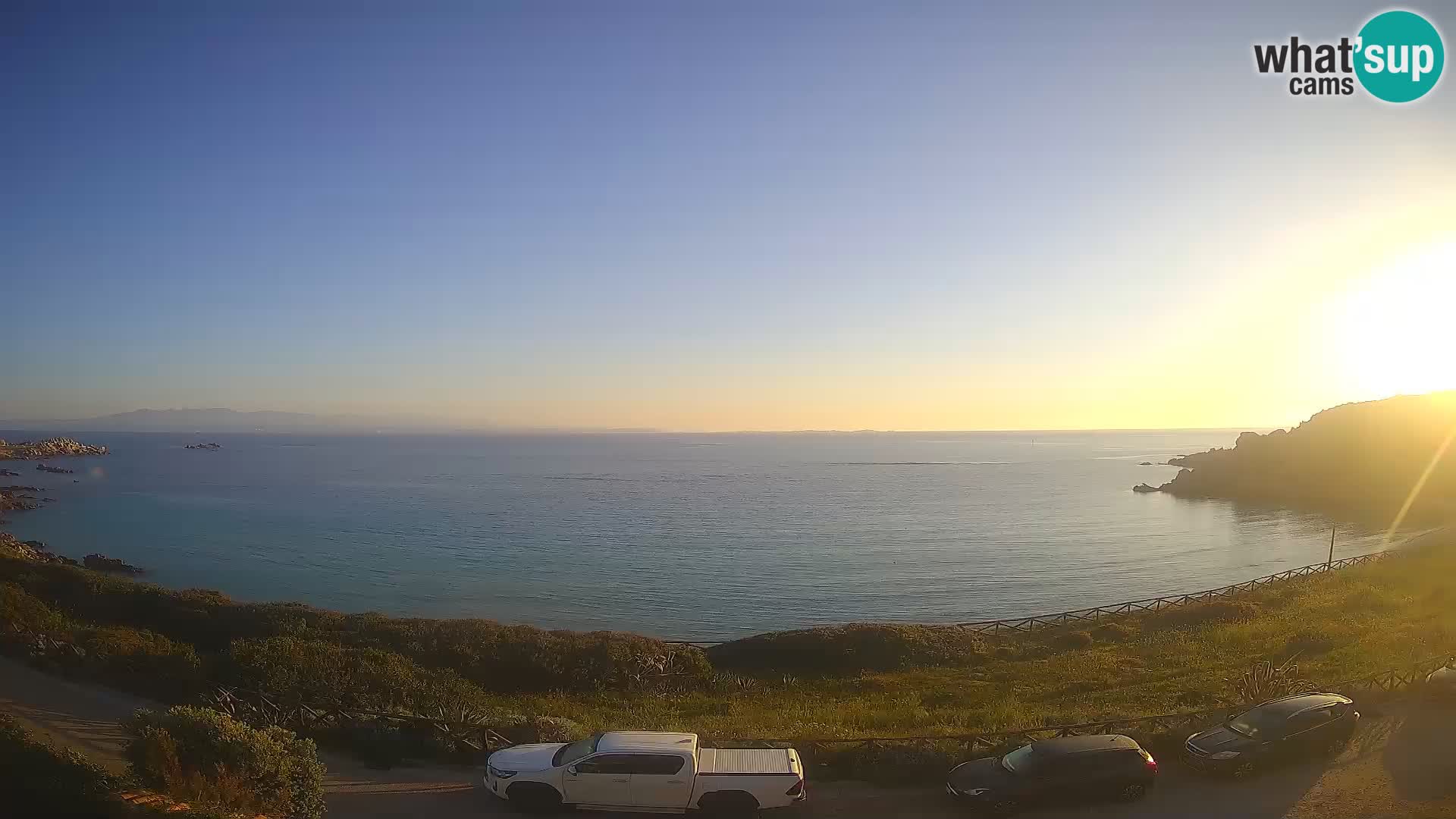 Webcam de la plage Rena Bianca – Santa Teresa Gallura – Sardaigne