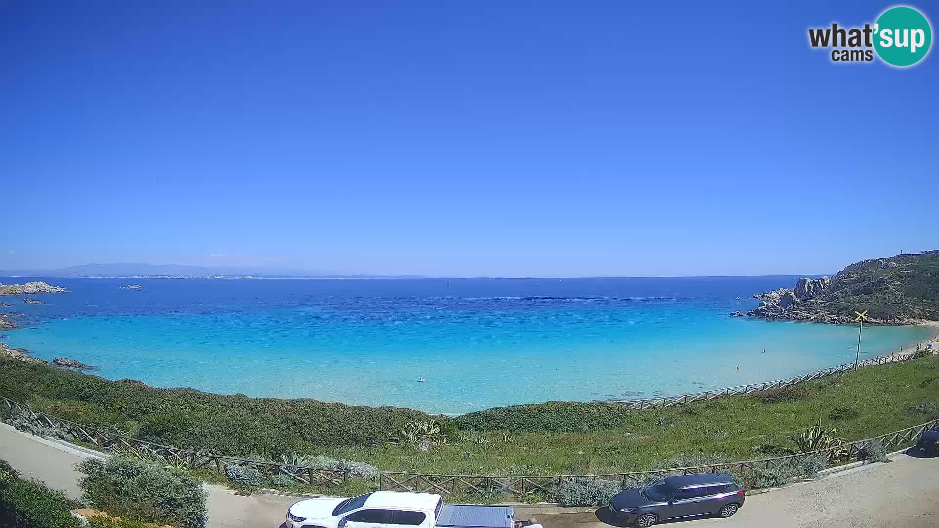 Webcam Rena Bianca beach – Spiaggia Rena Bianca – Santa Teresa Gallura – Sardinia