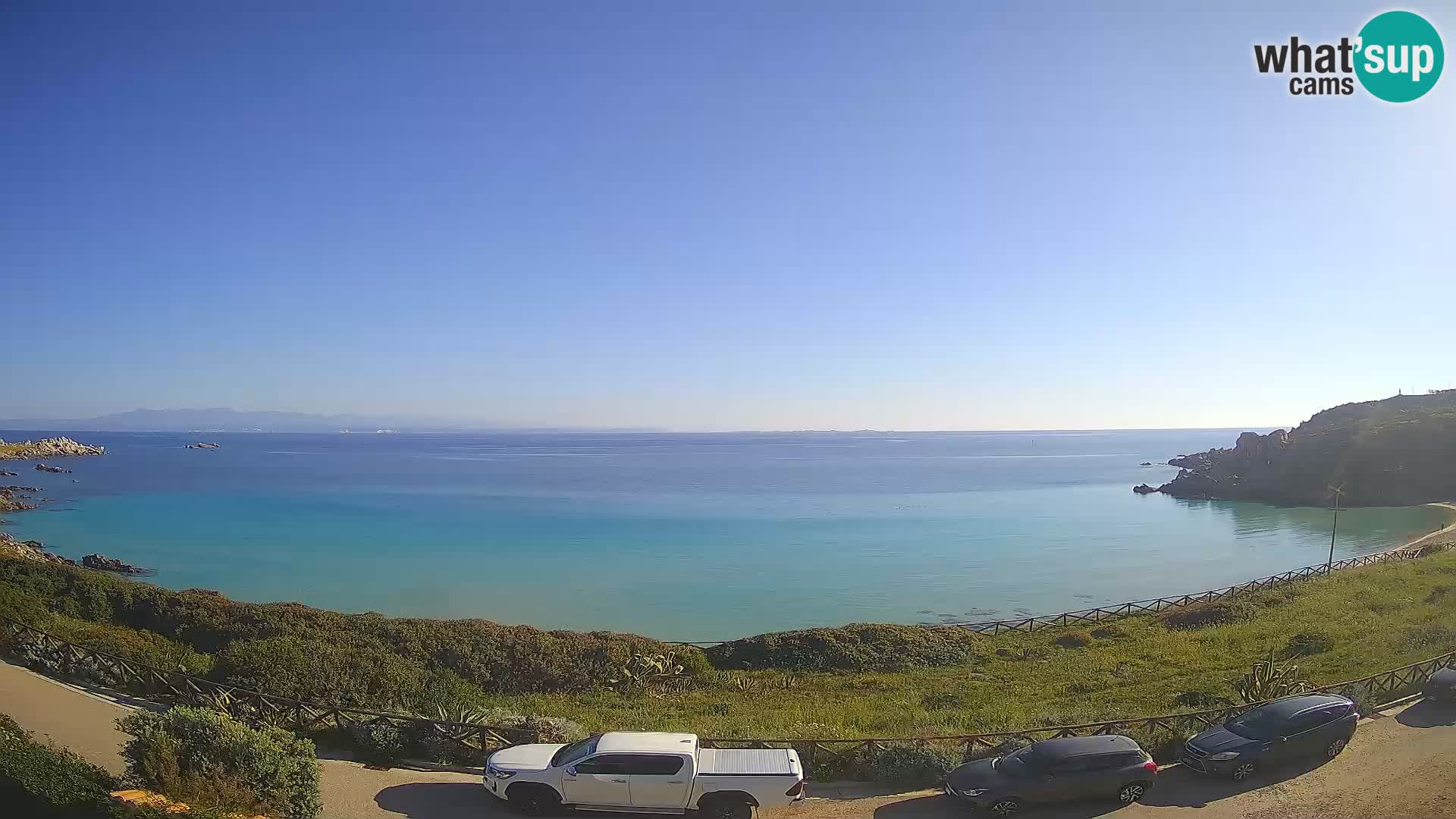 Webcam Spiaggia Rena Bianca – Santa Teresa Gallura – Sardegna