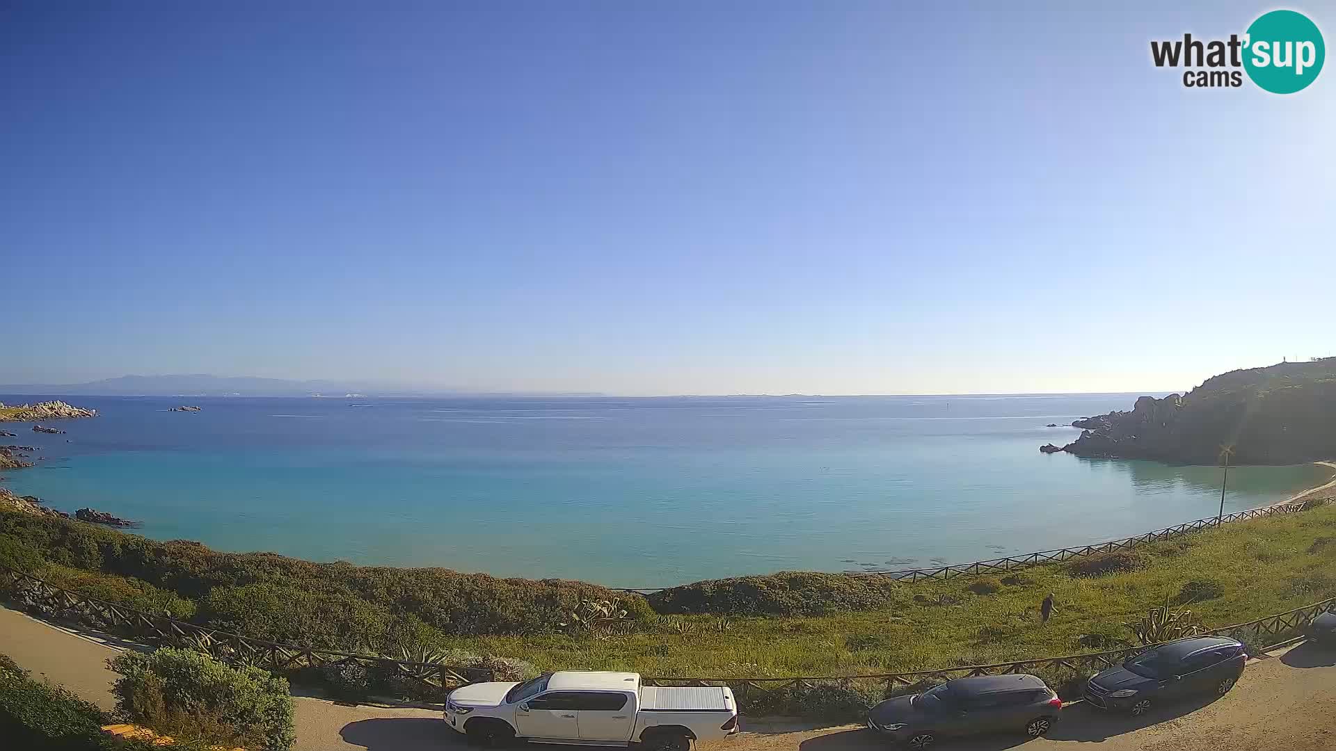 Web kamera plaže Rena Bianca – Santa Teresa Gallura – Sardinija