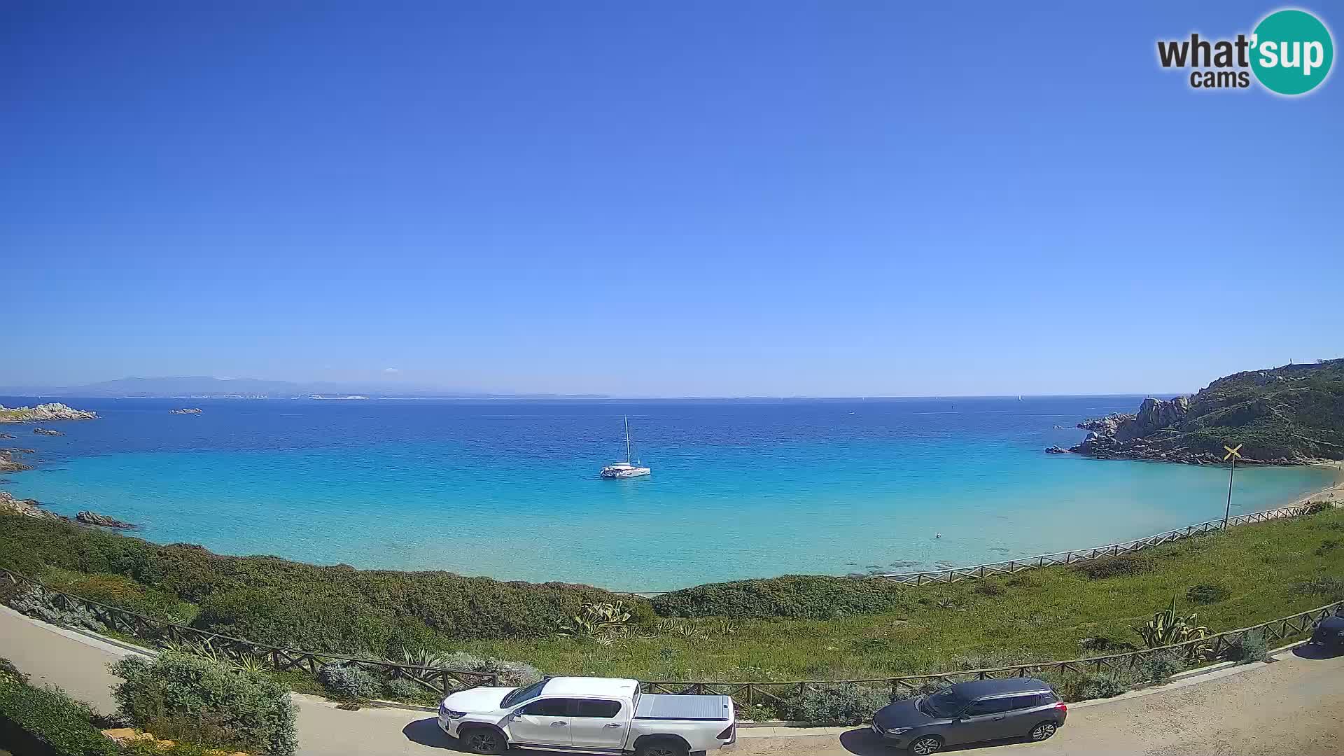 Webcam Rena Bianca Strand – Santa Teresa Gallura – Sardinien