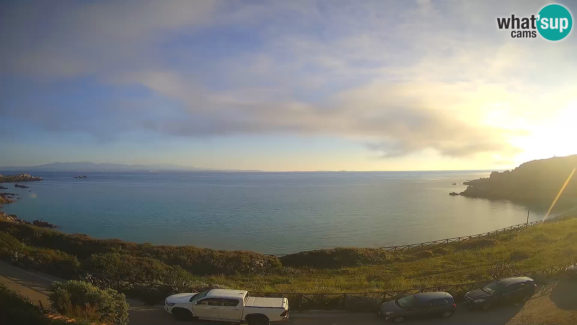 Webcam Rena Bianca beach – Spiaggia Rena Bianca – Santa Teresa Gallura – Sardinia