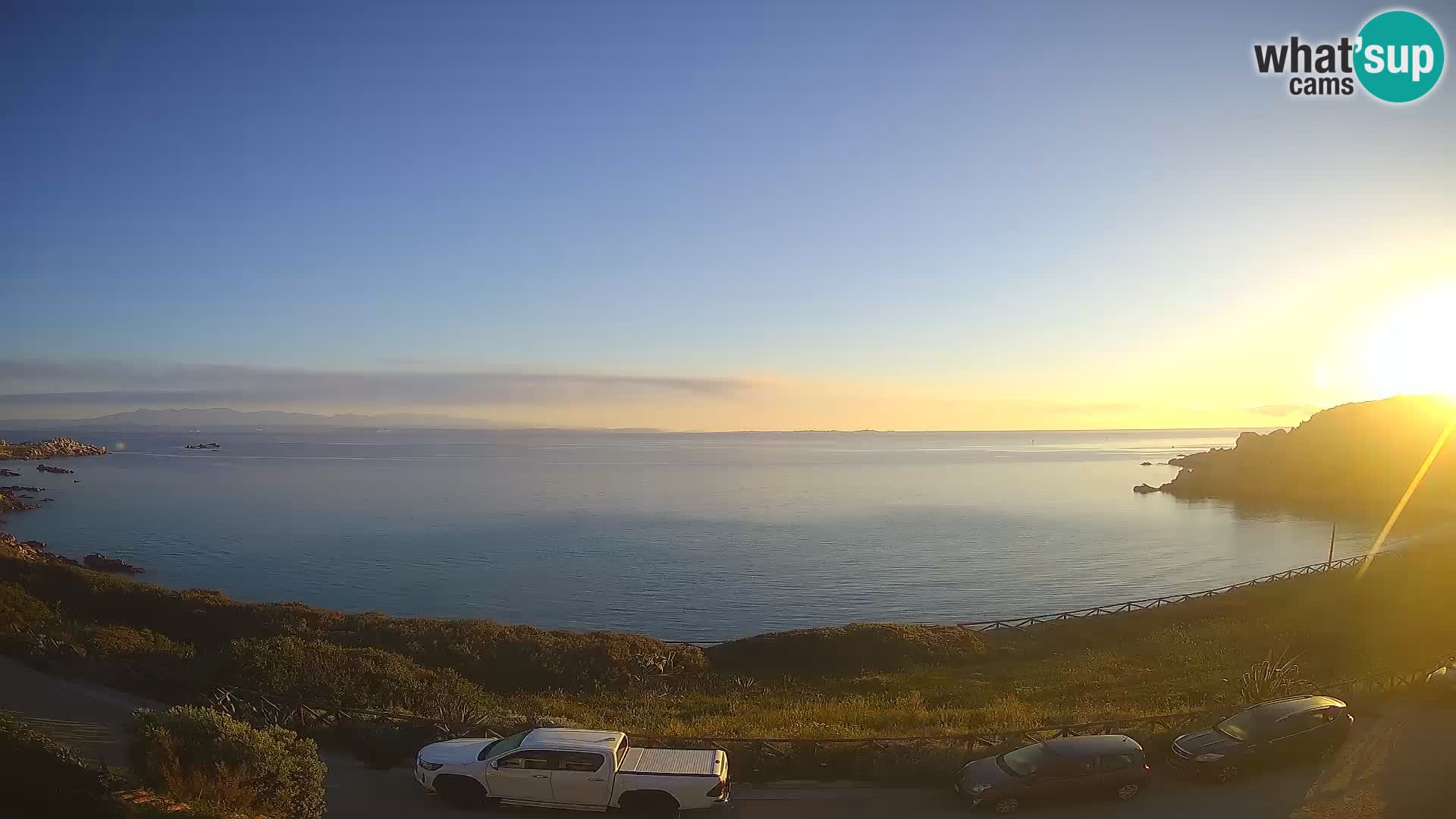Webcam de la plage Rena Bianca – Santa Teresa Gallura – Sardaigne