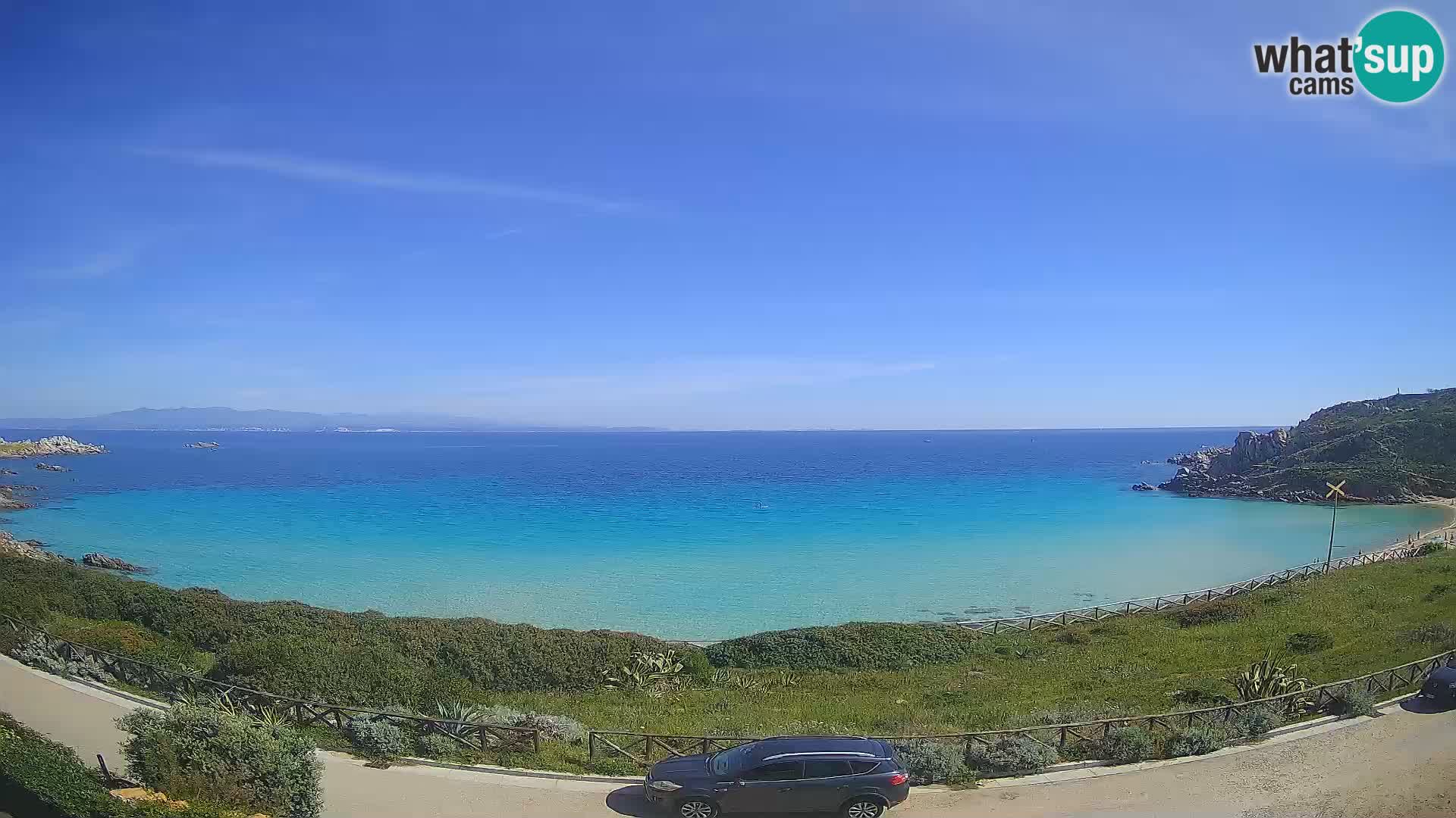 Webcam Rena Bianca beach – Spiaggia Rena Bianca – Santa Teresa Gallura – Sardinia
