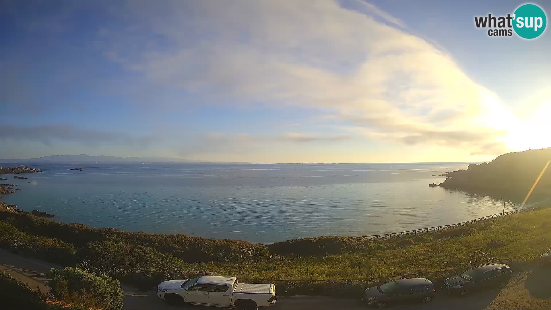Webcam Rena Bianca beach – Spiaggia Rena Bianca – Santa Teresa Gallura – Sardinia