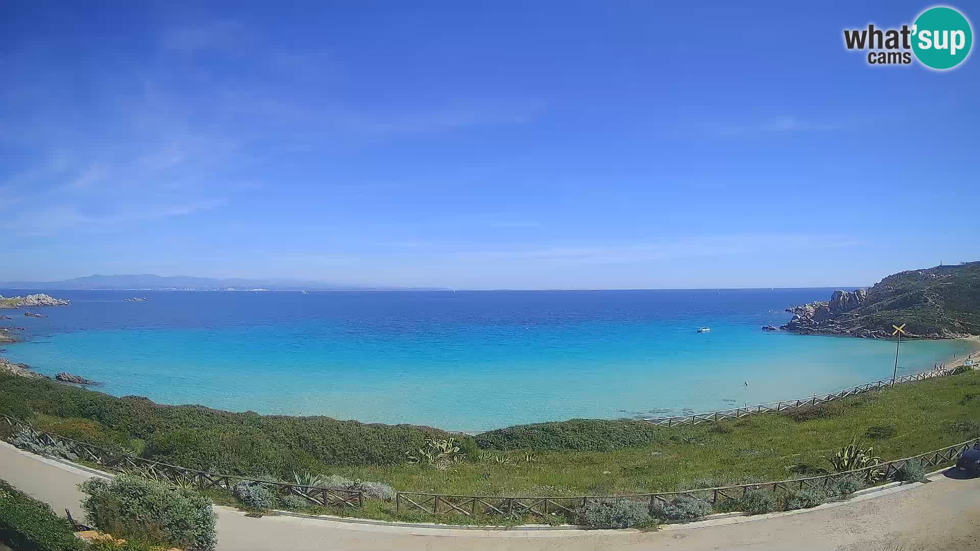 Webcam Spiaggia Rena Bianca – Santa Teresa Gallura – Sardegna