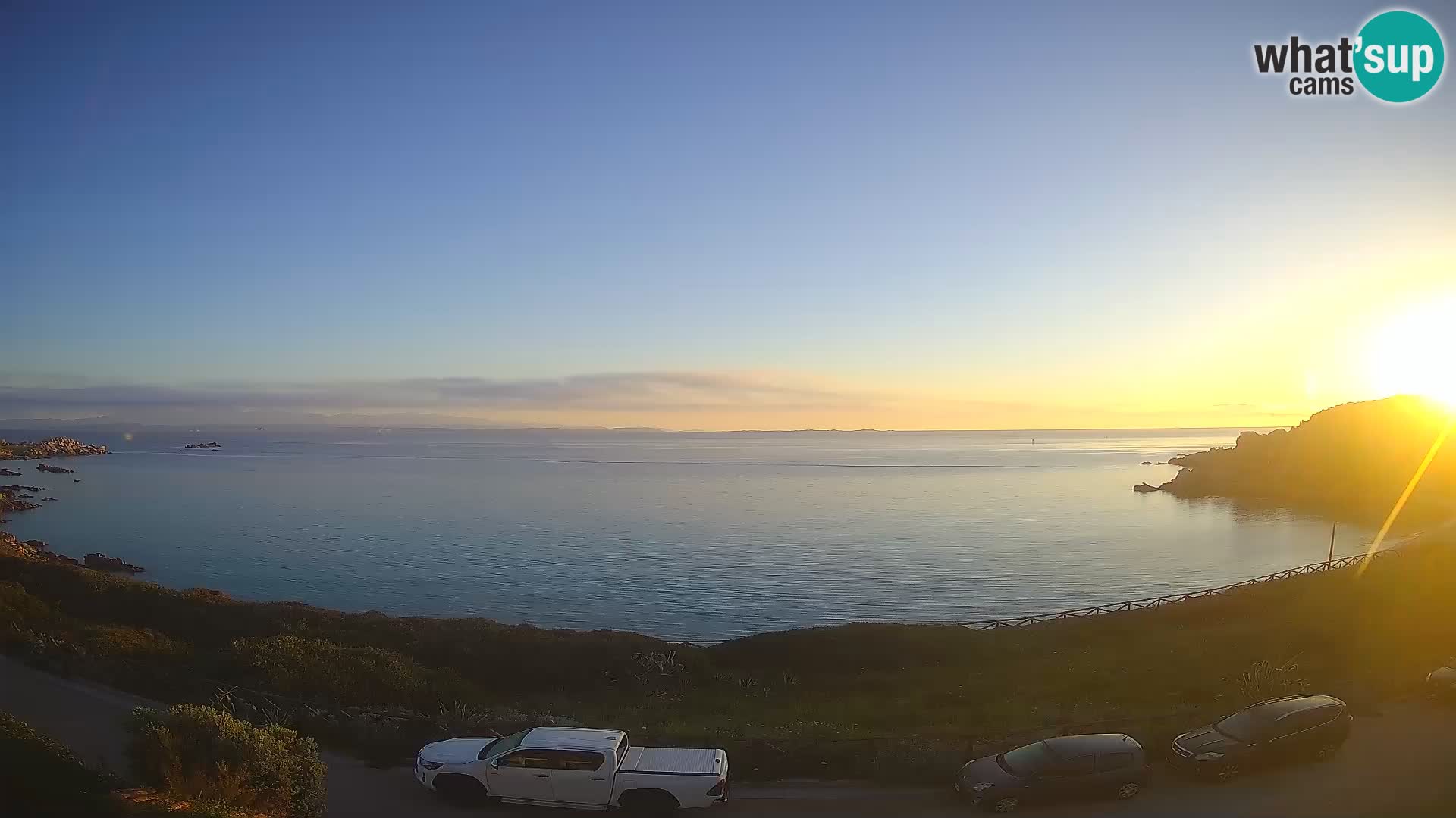 Webcam de la plage Rena Bianca – Santa Teresa Gallura – Sardaigne