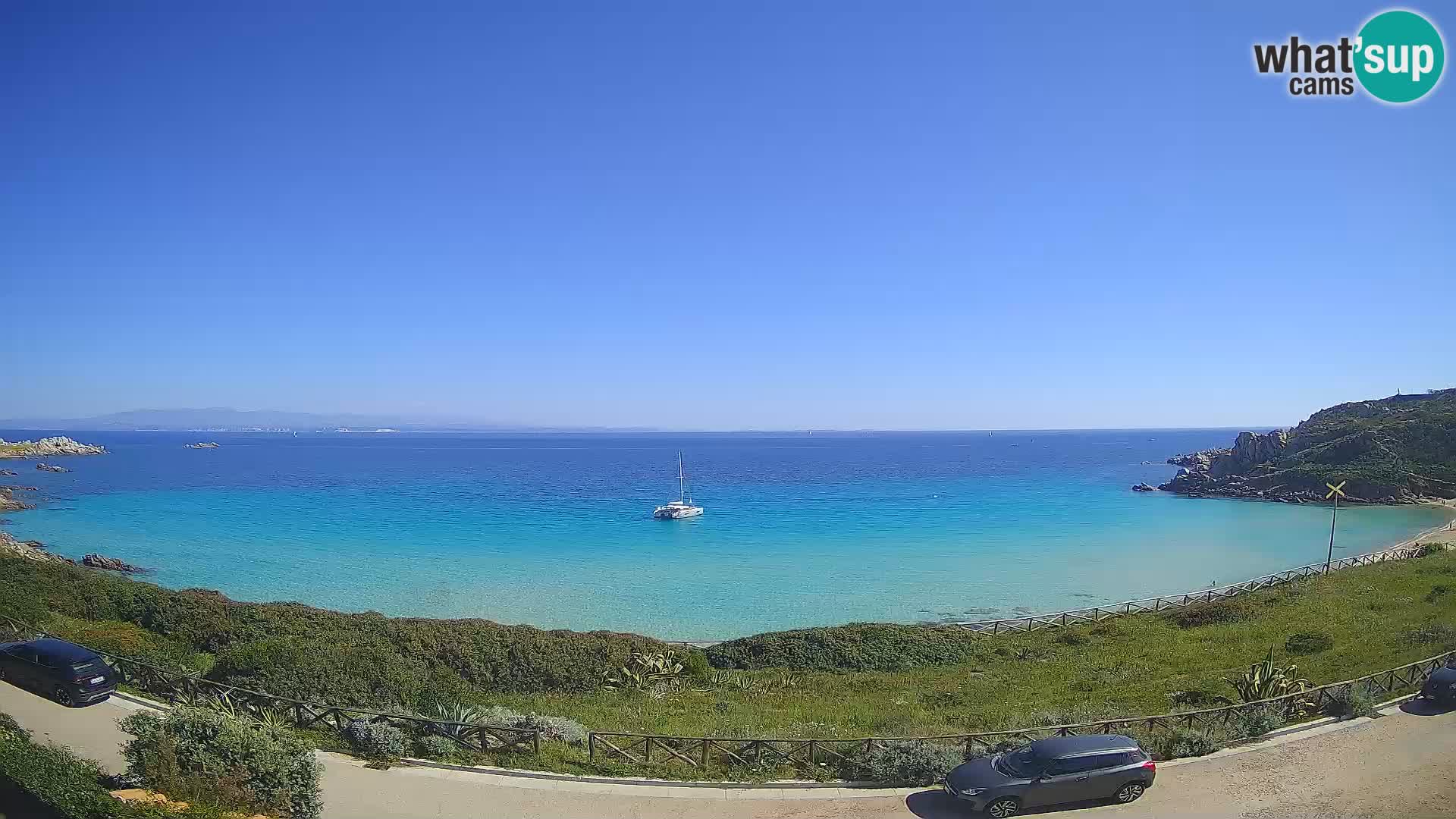Webcam de la plage Rena Bianca – Santa Teresa Gallura – Sardaigne