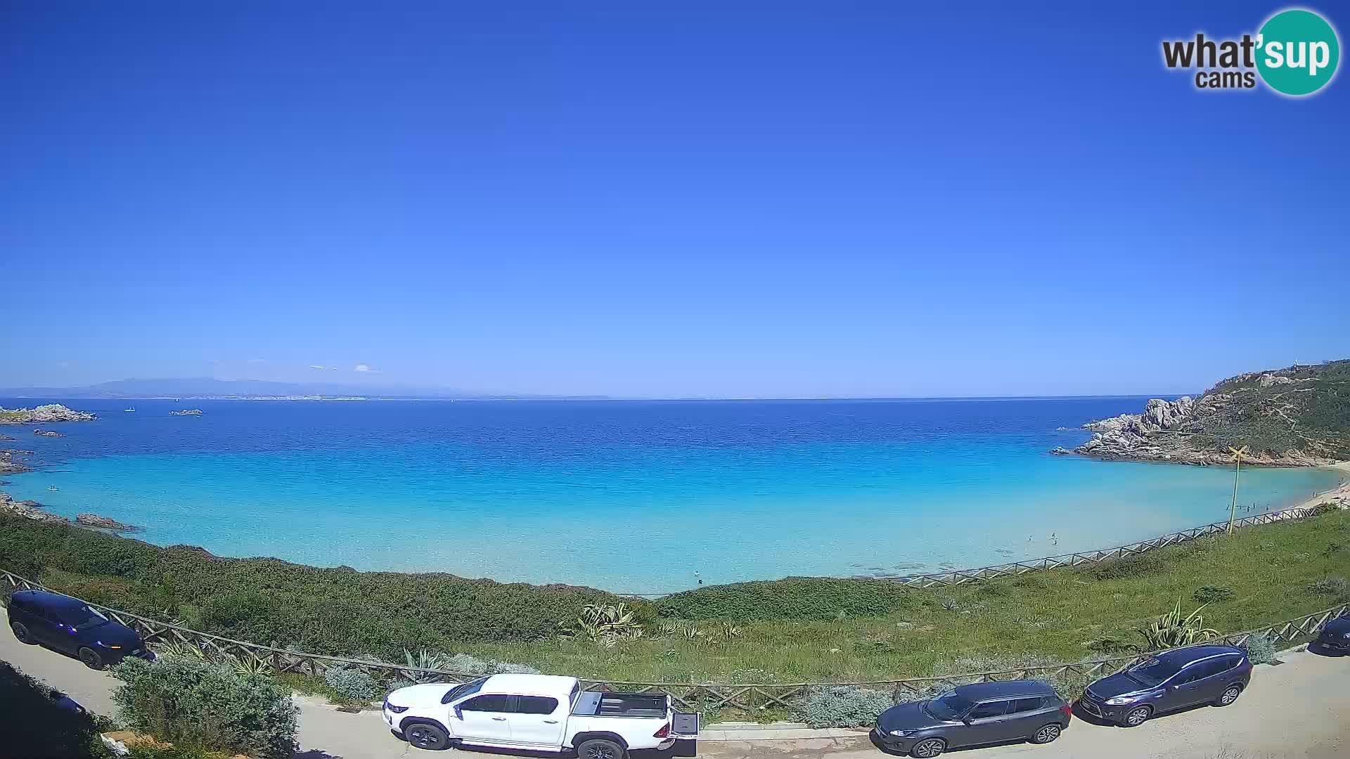 Cámara web playa Rena Bianca – Santa Teresa Gallura – Cerdeña