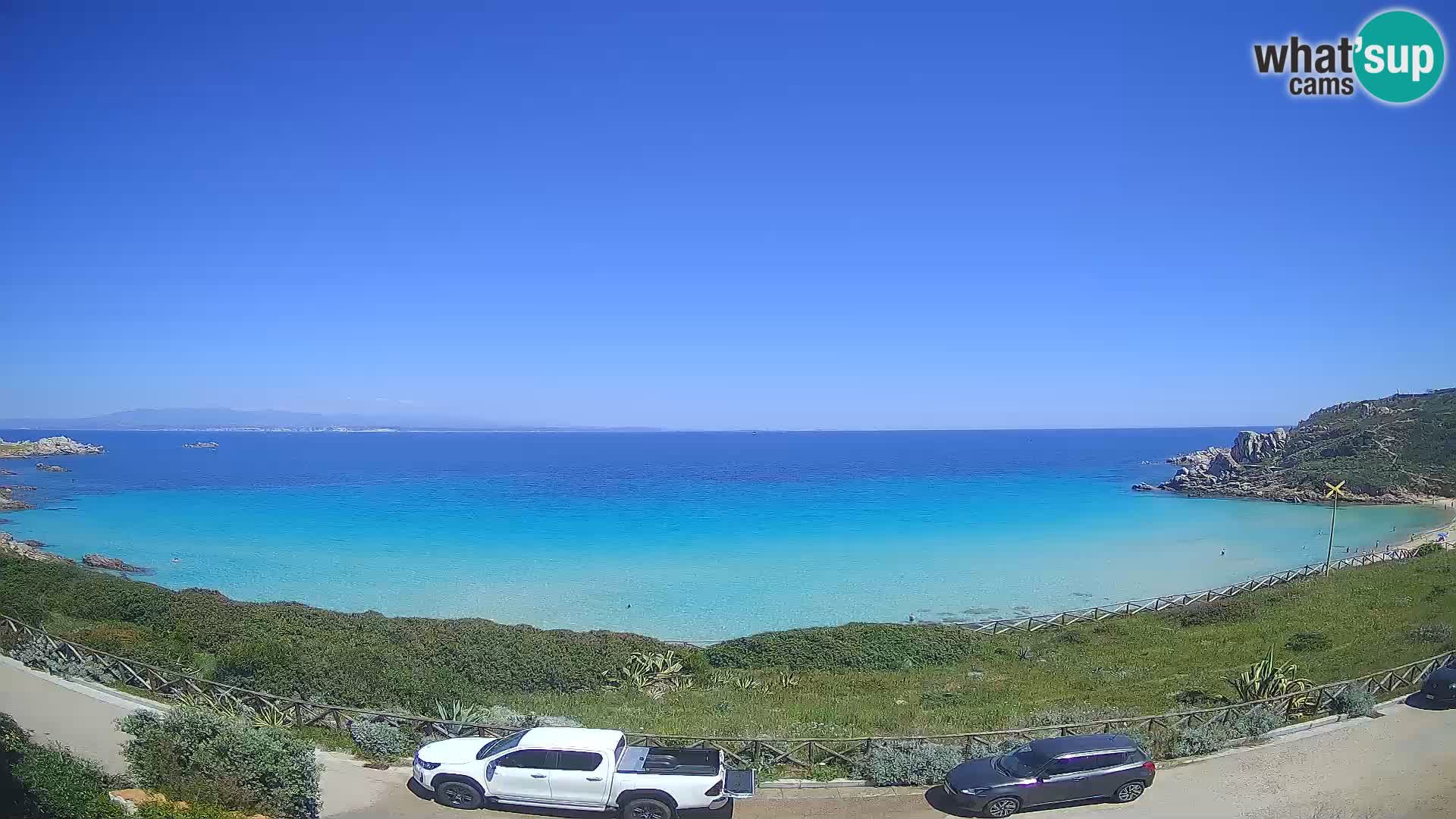 Cámara web playa Rena Bianca – Santa Teresa Gallura – Cerdeña