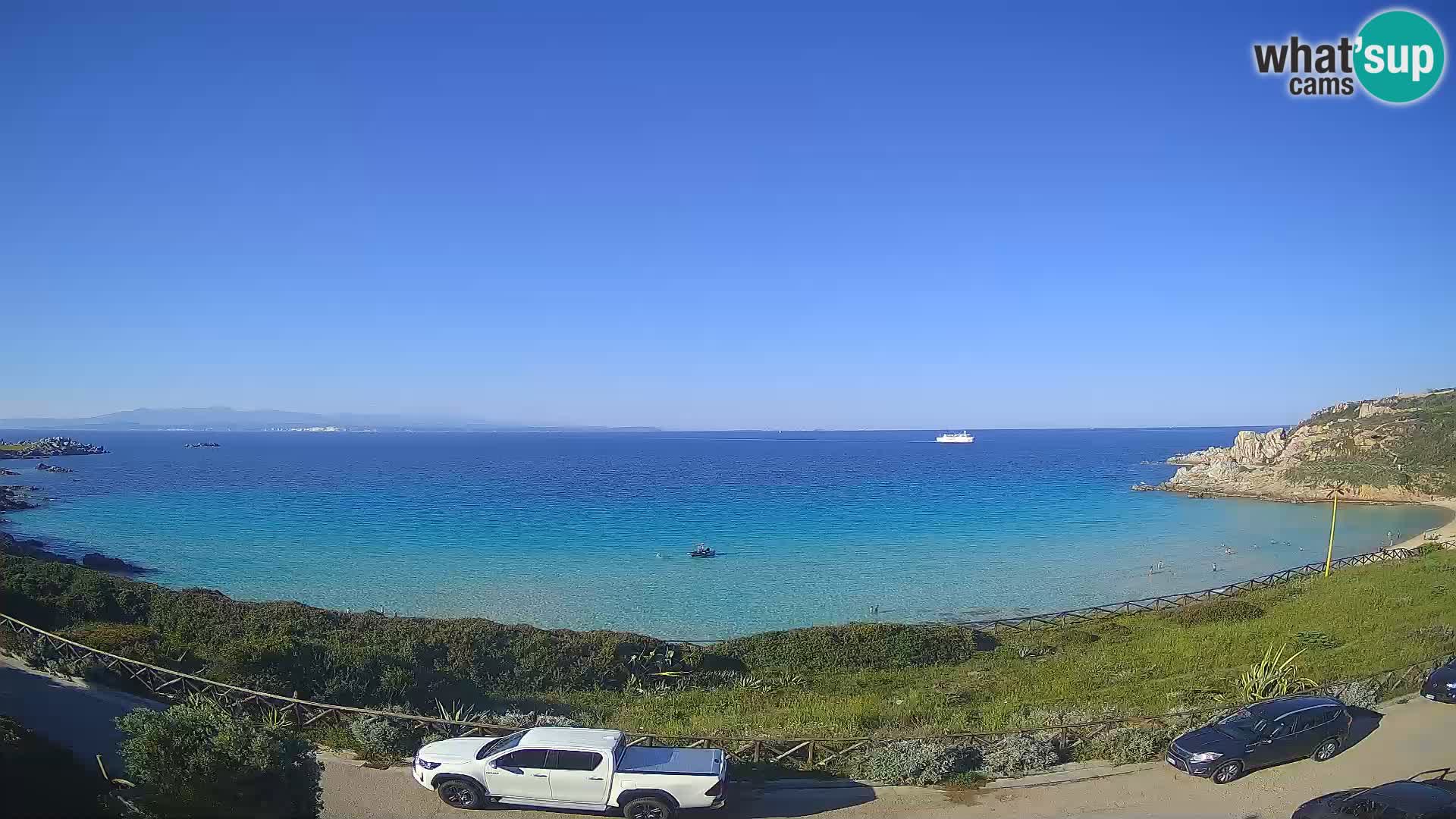 Cámara web playa Rena Bianca – Santa Teresa Gallura – Cerdeña