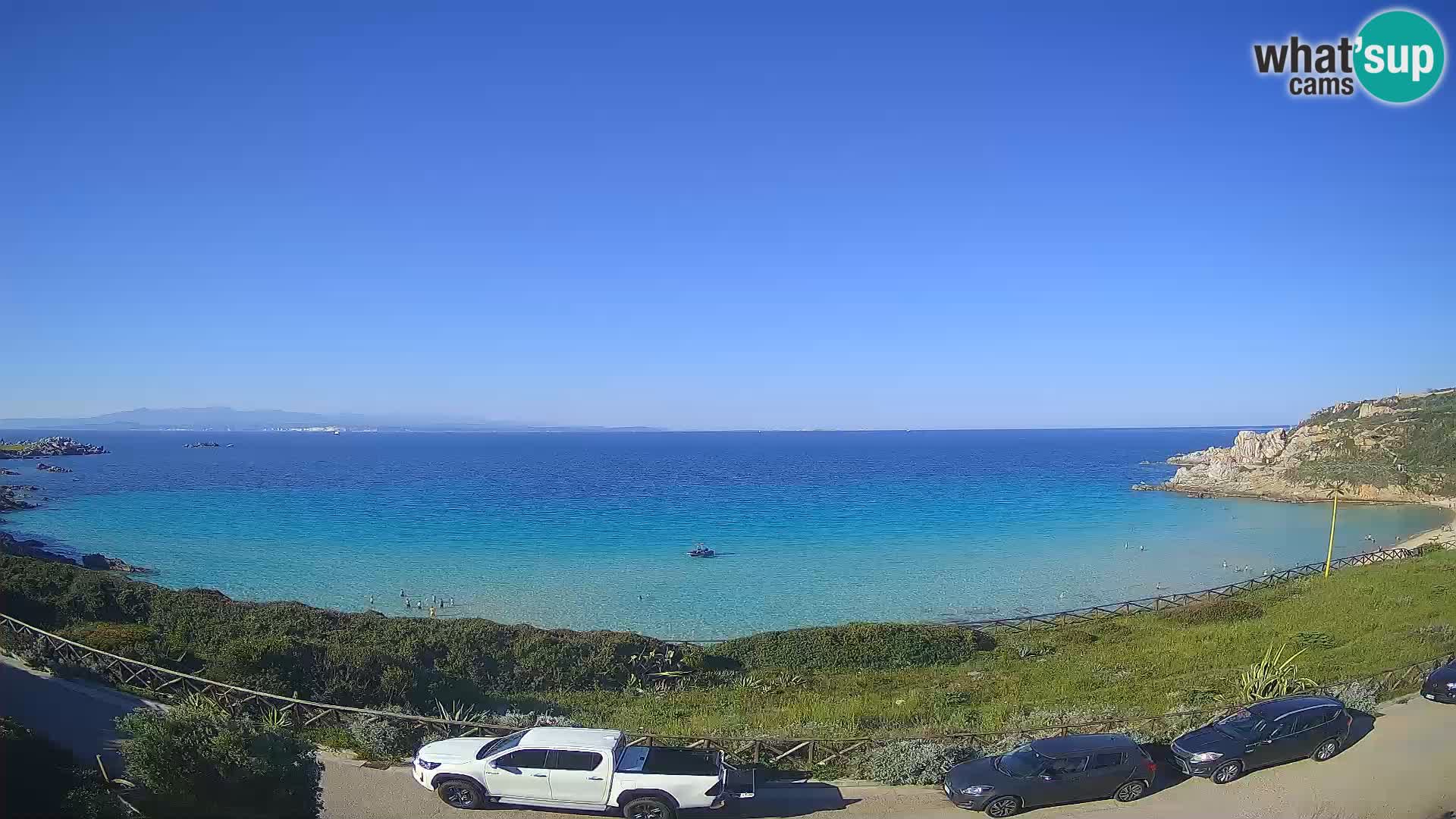 Webcam de la plage Rena Bianca – Santa Teresa Gallura – Sardaigne