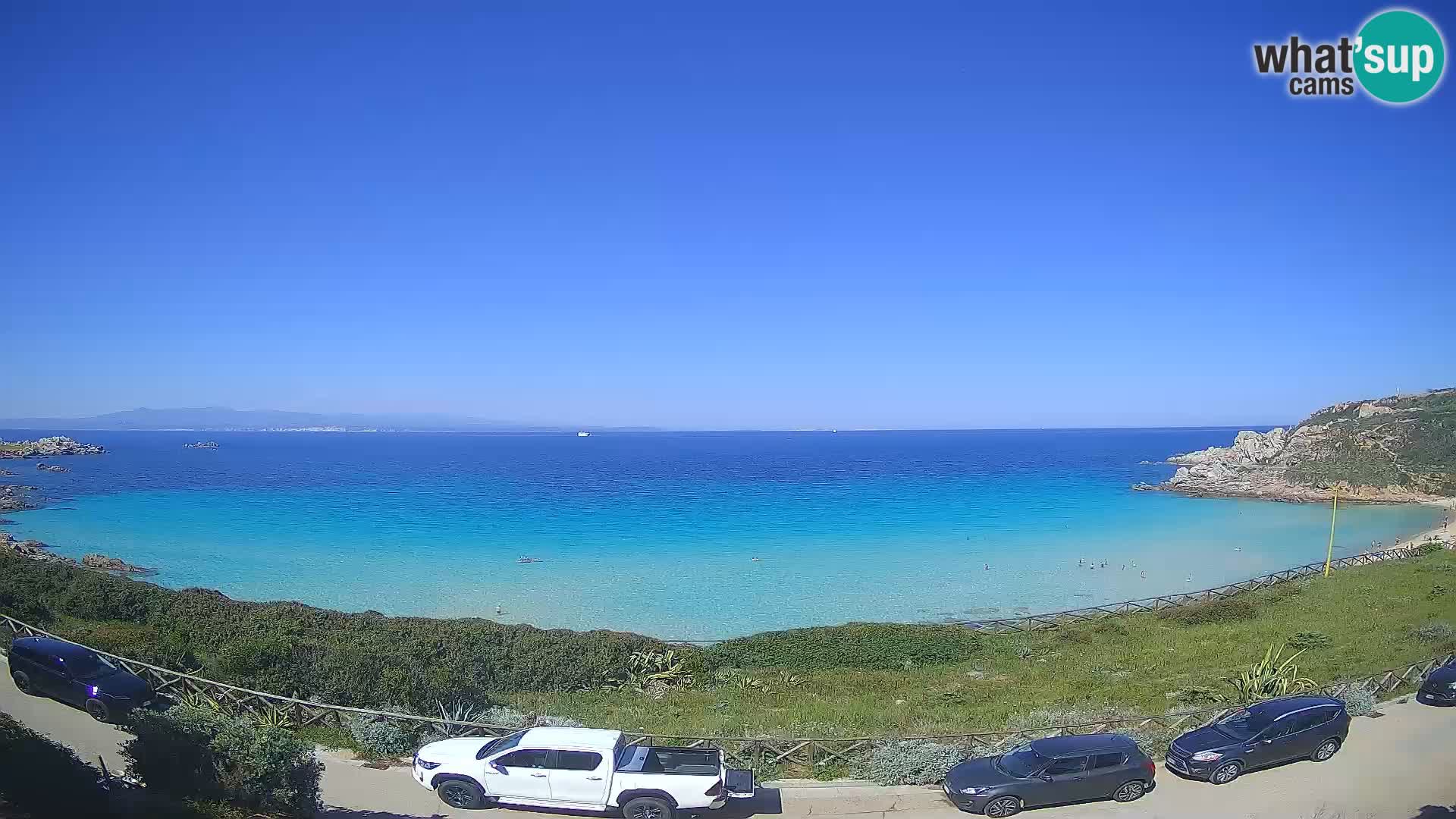 Webcam de la plage Rena Bianca – Santa Teresa Gallura – Sardaigne