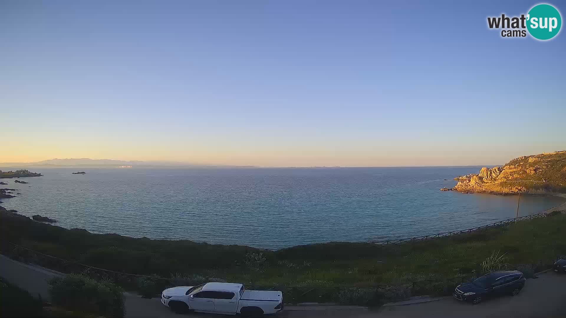 Spletna kamera plaža Rena Bianca – Santa Teresa Gallura – Sardinija