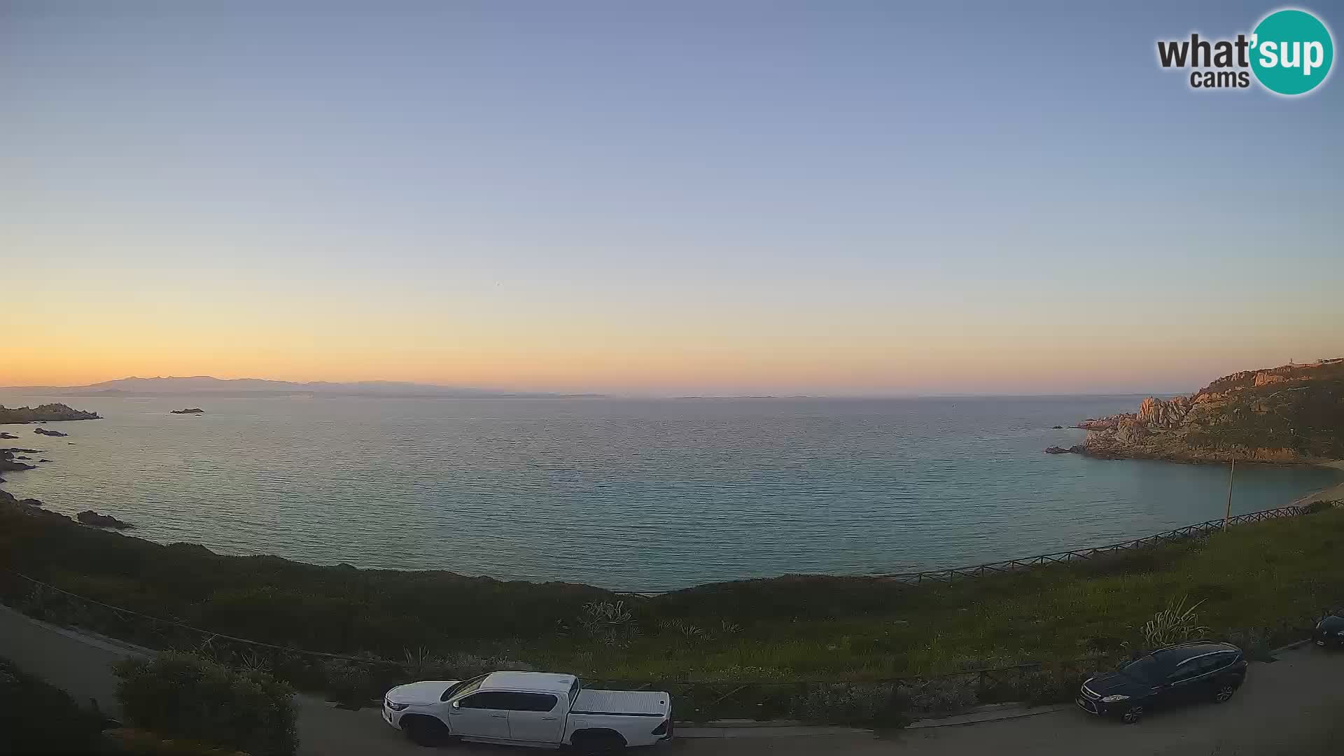 Spletna kamera plaža Rena Bianca – Santa Teresa Gallura – Sardinija