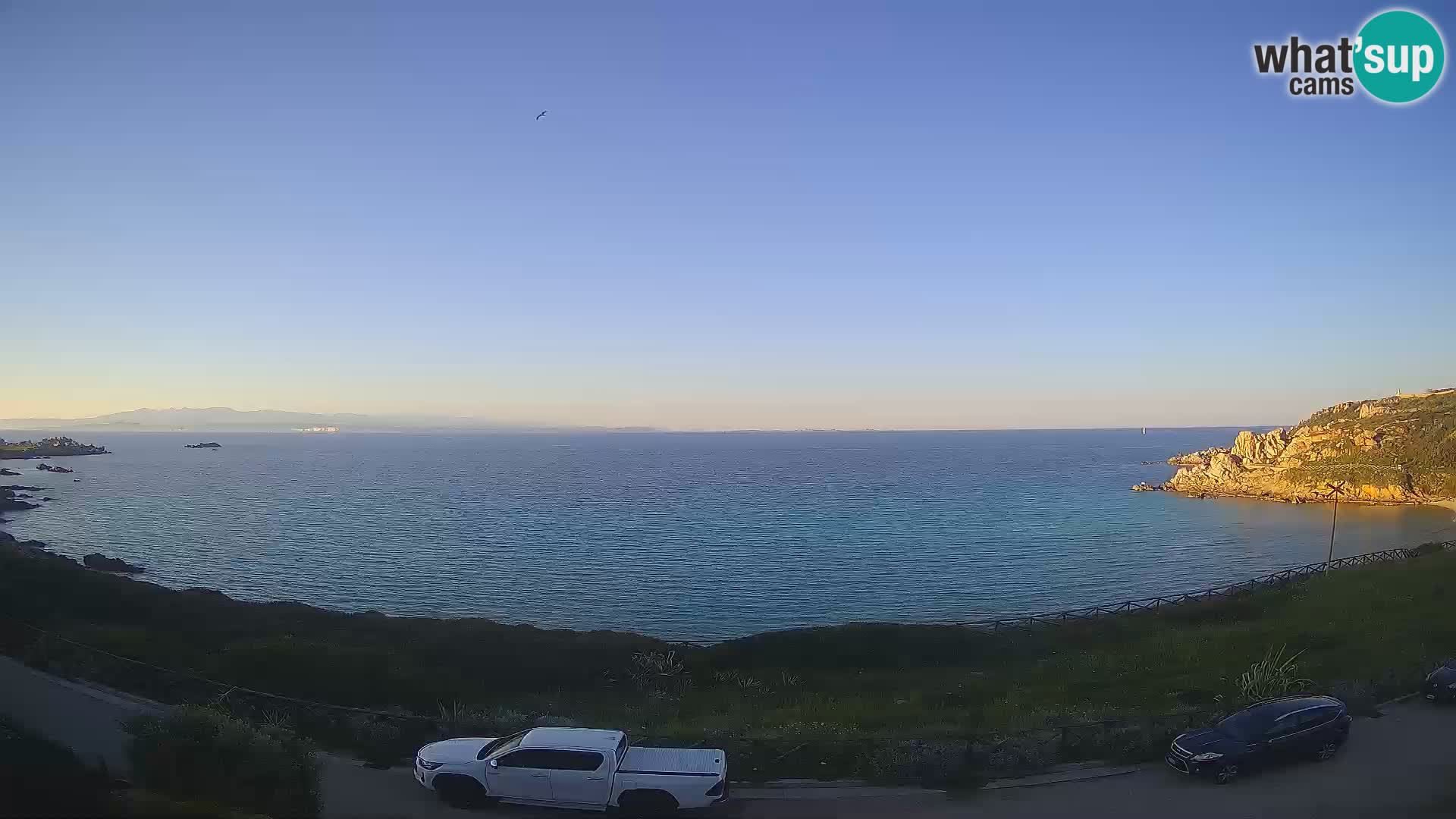Spletna kamera plaža Rena Bianca – Santa Teresa Gallura – Sardinija
