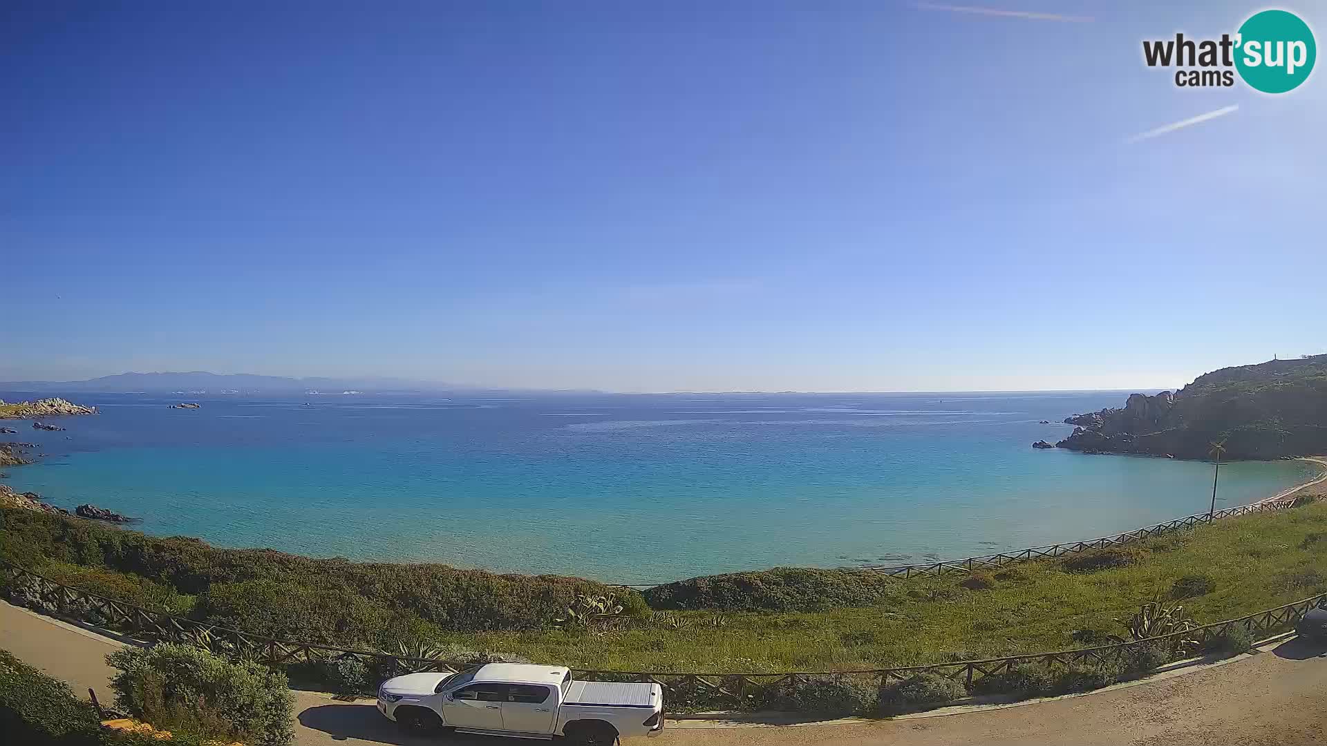 Cámara web playa Rena Bianca – Santa Teresa Gallura – Cerdeña