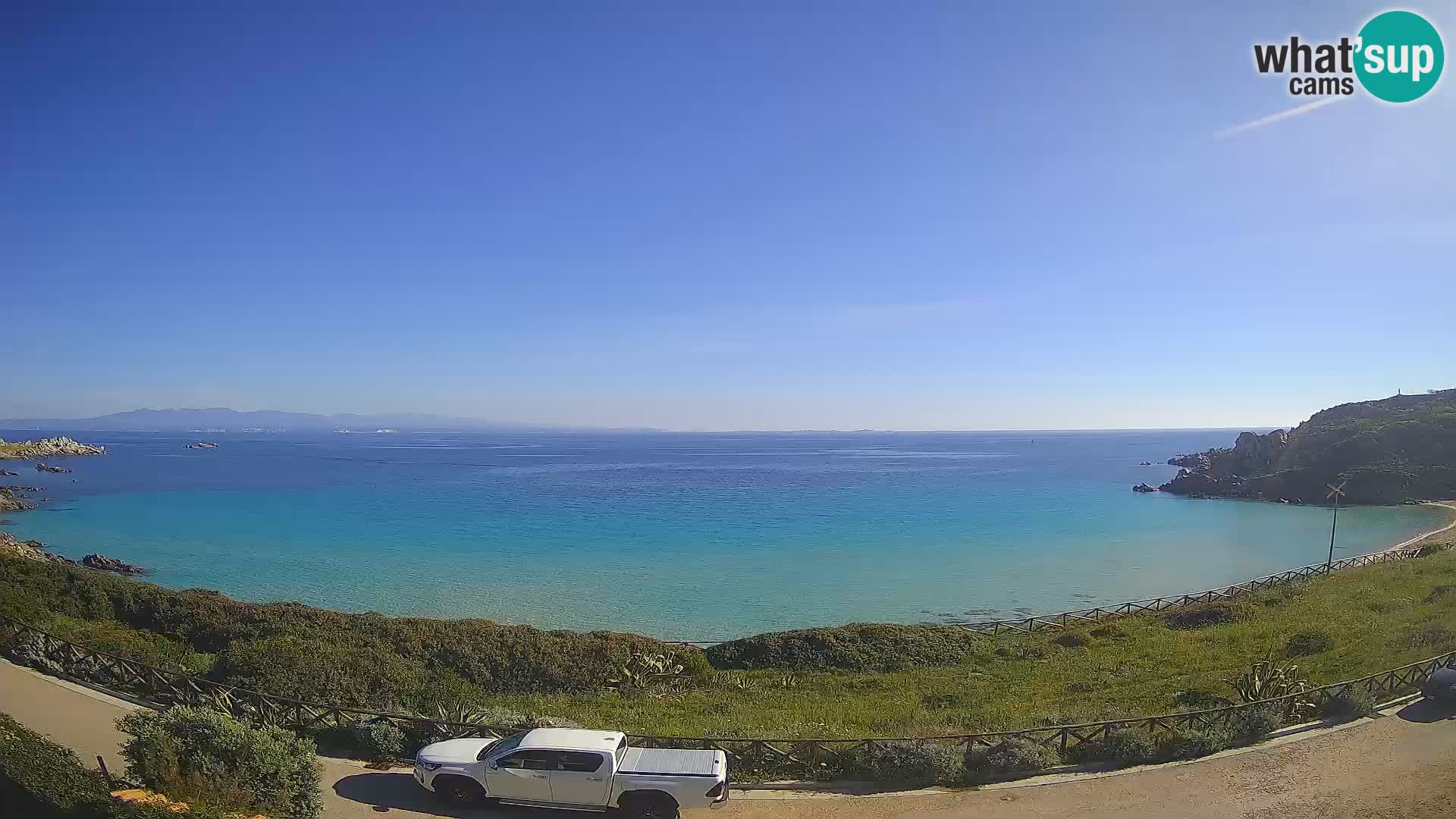 Cámara web playa Rena Bianca – Santa Teresa Gallura – Cerdeña