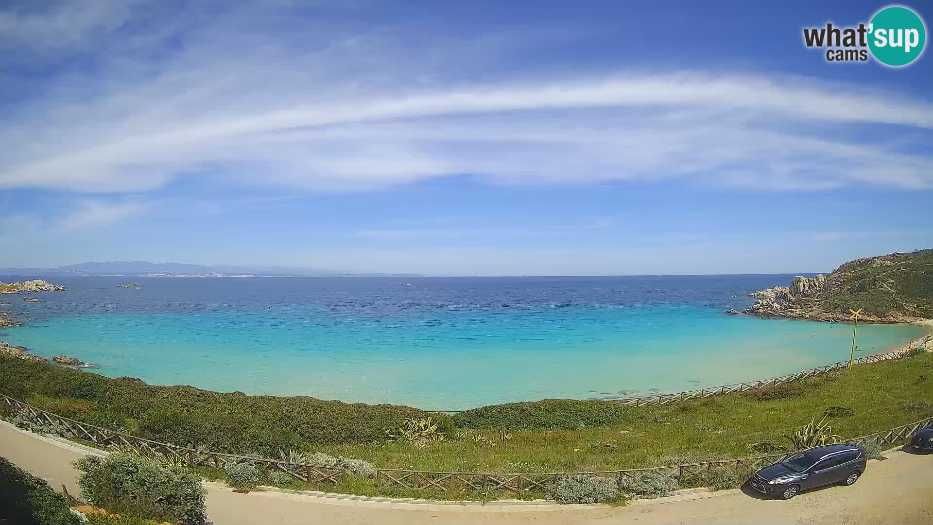 Webcam Rena Bianca beach – Spiaggia Rena Bianca – Santa Teresa Gallura – Sardinia