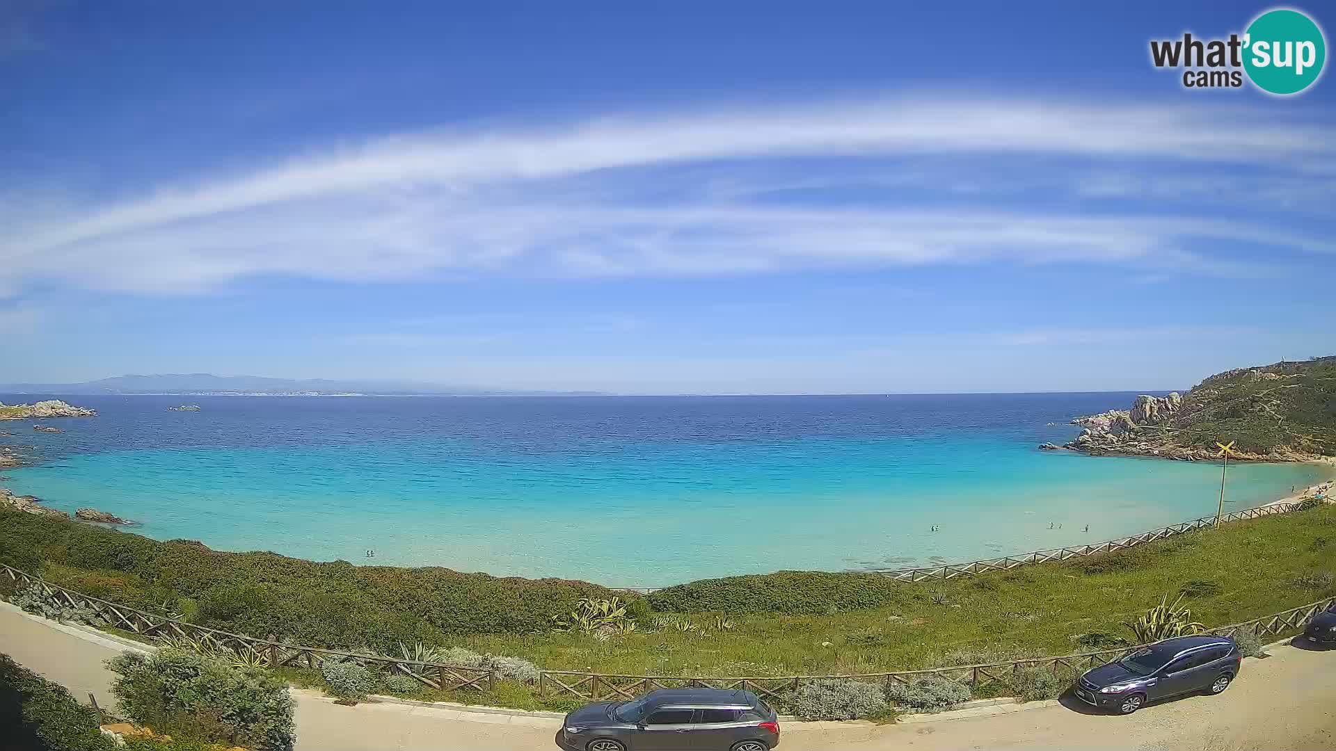 Webcam de la plage Rena Bianca – Santa Teresa Gallura – Sardaigne