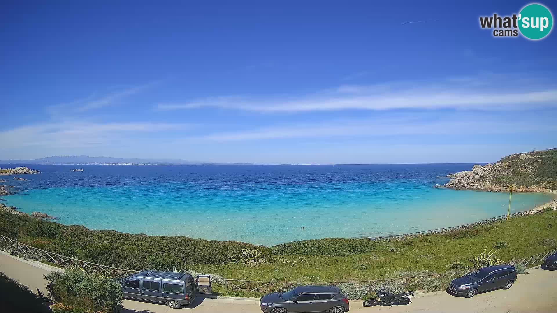 Cámara web playa Rena Bianca – Santa Teresa Gallura – Cerdeña