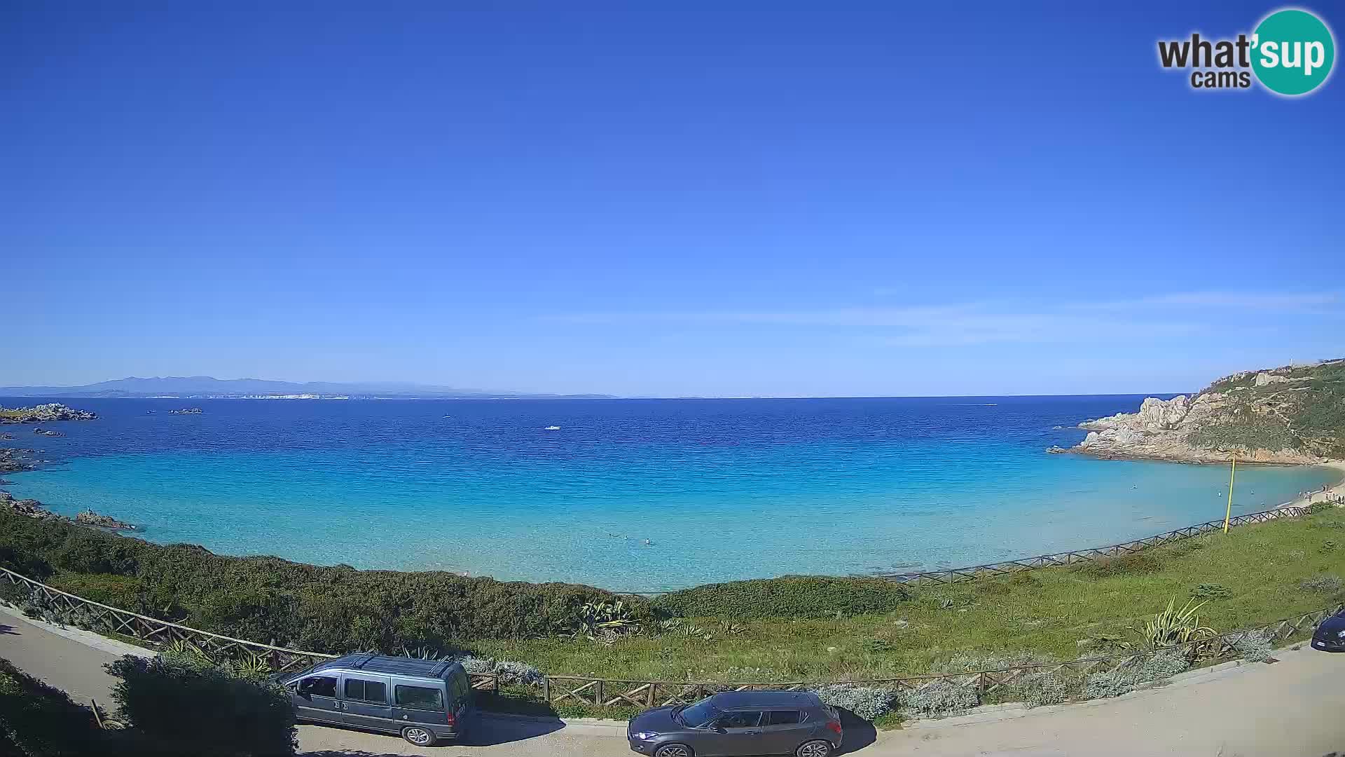 Webcam Spiaggia Rena Bianca – Santa Teresa Gallura – Sardegna