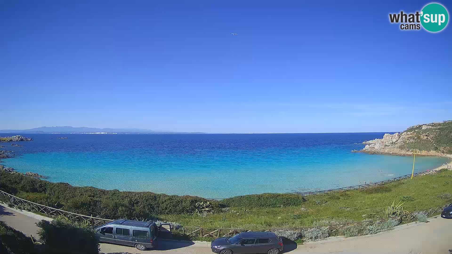 Webcam Rena Bianca beach – Spiaggia Rena Bianca – Santa Teresa Gallura – Sardinia