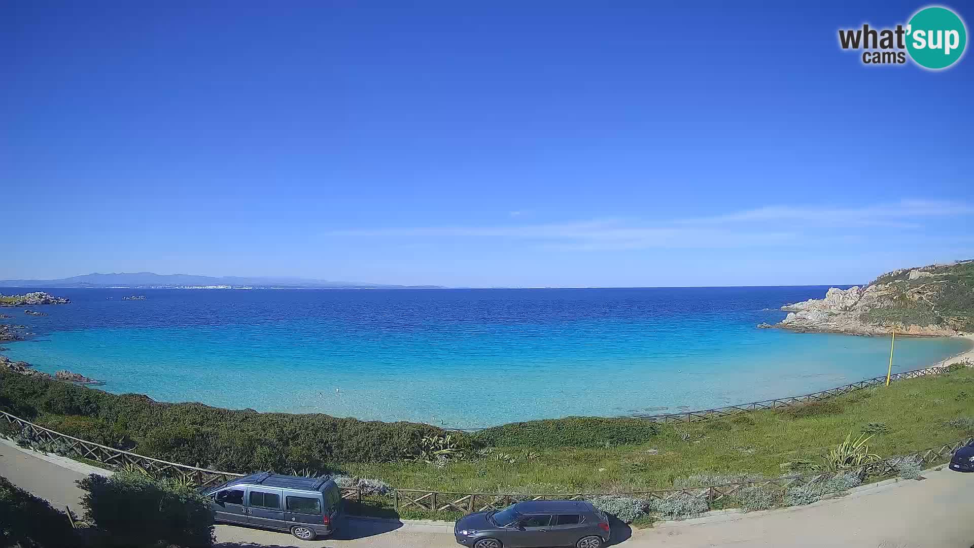 Cámara web playa Rena Bianca – Santa Teresa Gallura – Cerdeña
