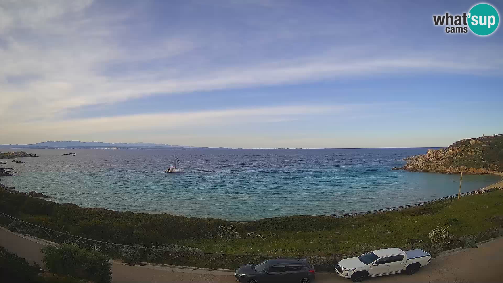 Webcam de la plage Rena Bianca – Santa Teresa Gallura – Sardaigne