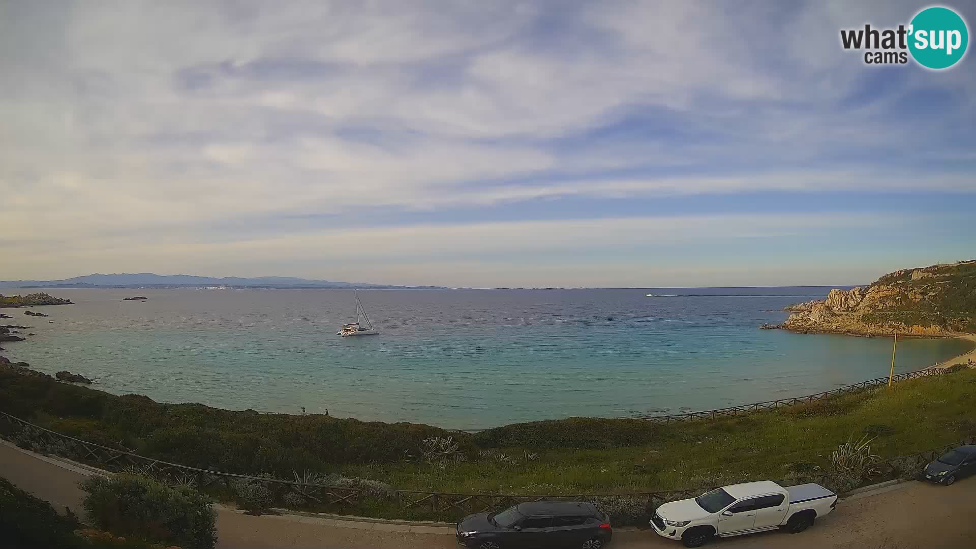 Webcam de la plage Rena Bianca – Santa Teresa Gallura – Sardaigne